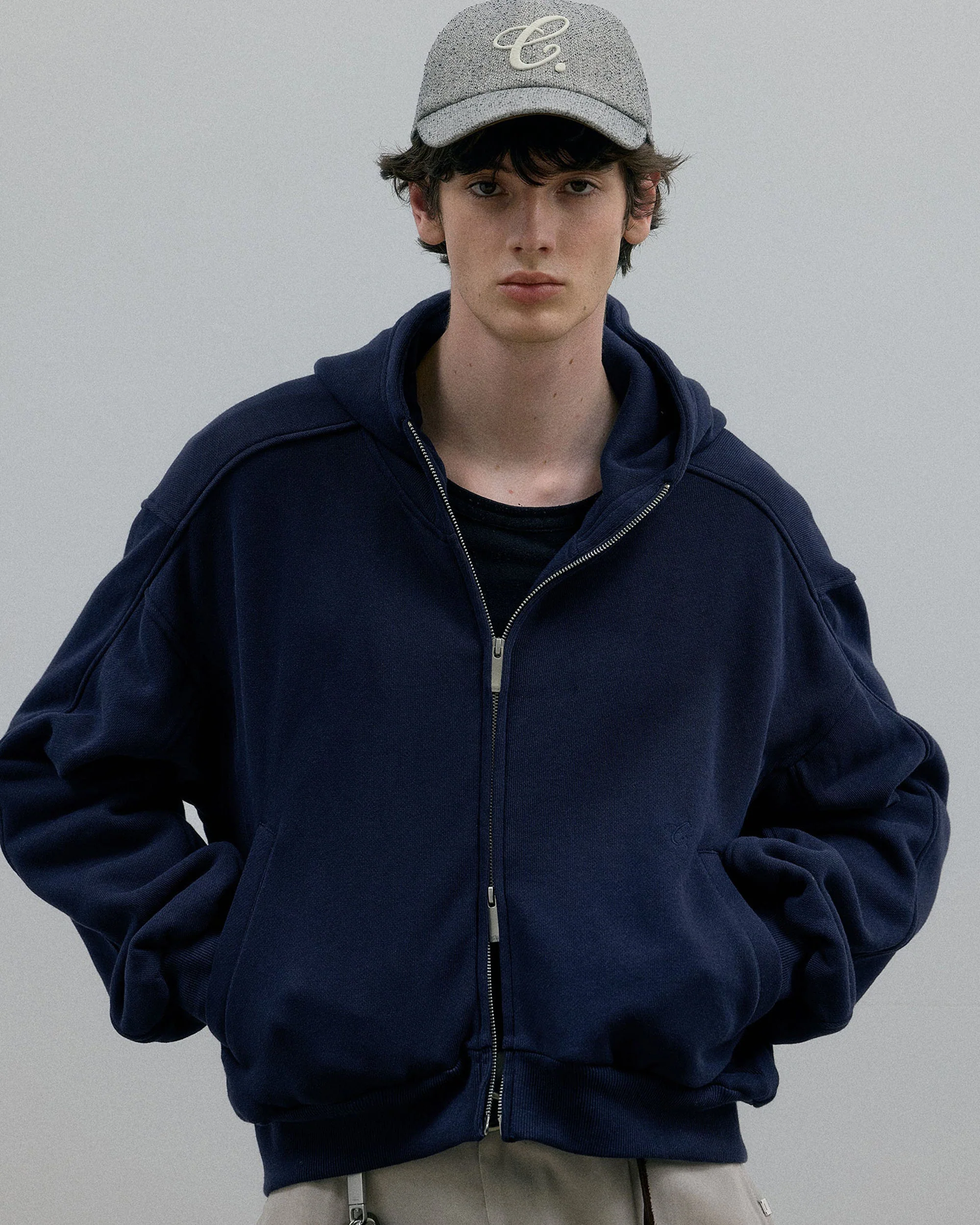 011 - Founder Basic Zip-Up Hoodie - Image 13