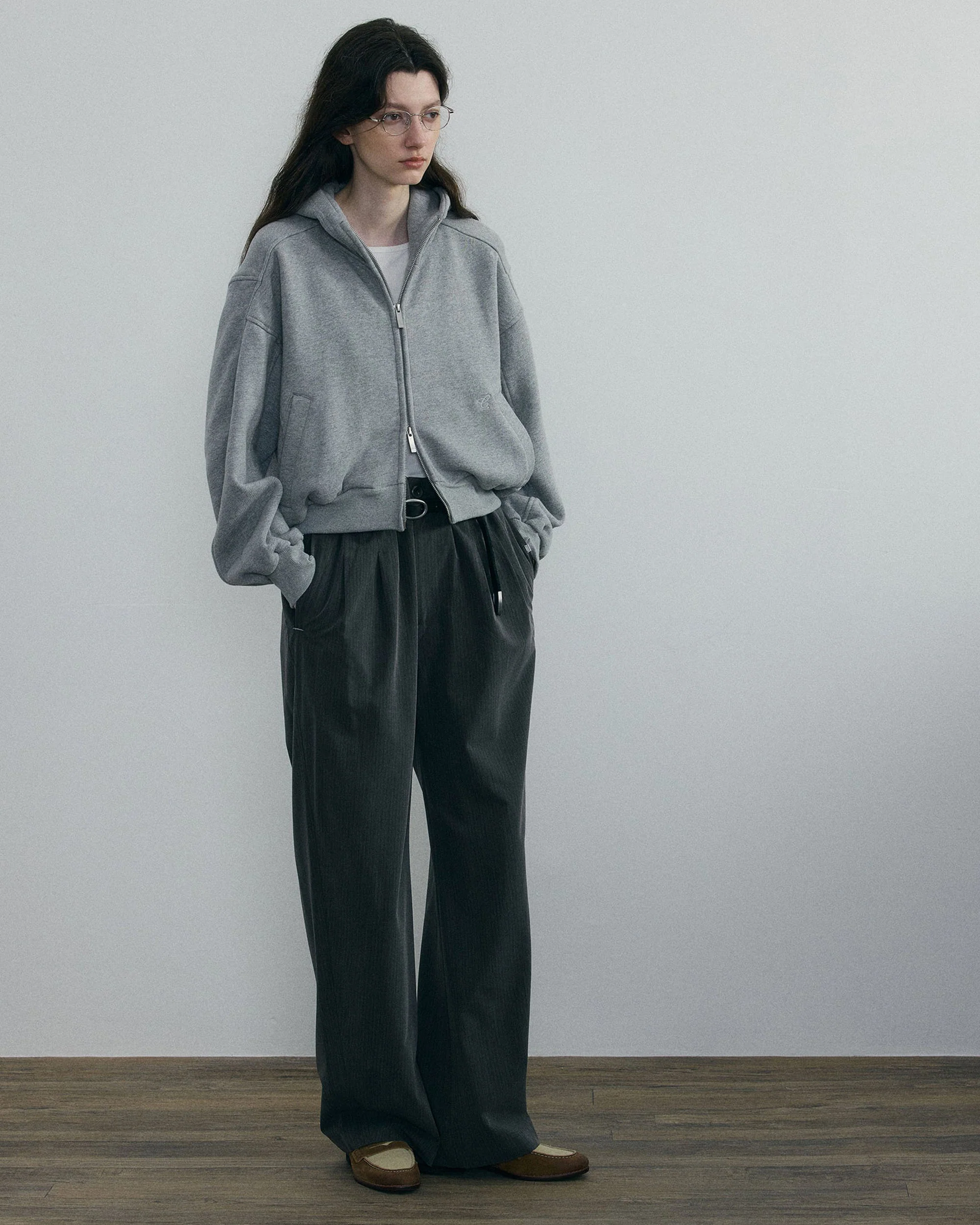 011 - Founder Basic Zip-Up Hoodie - Image 2