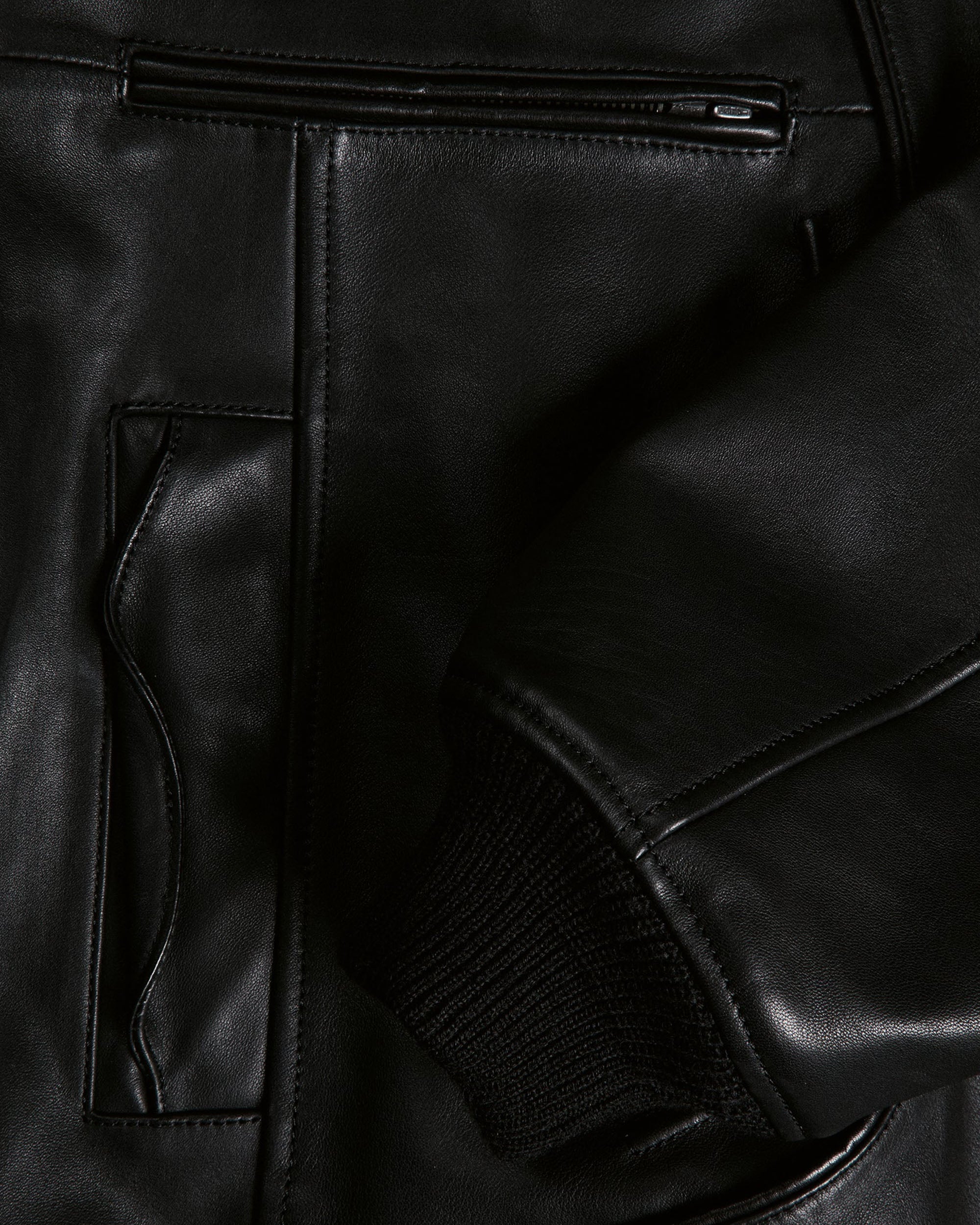 011 - Moccasin Memory Faded A-2 Leather Jacket - Image 14
