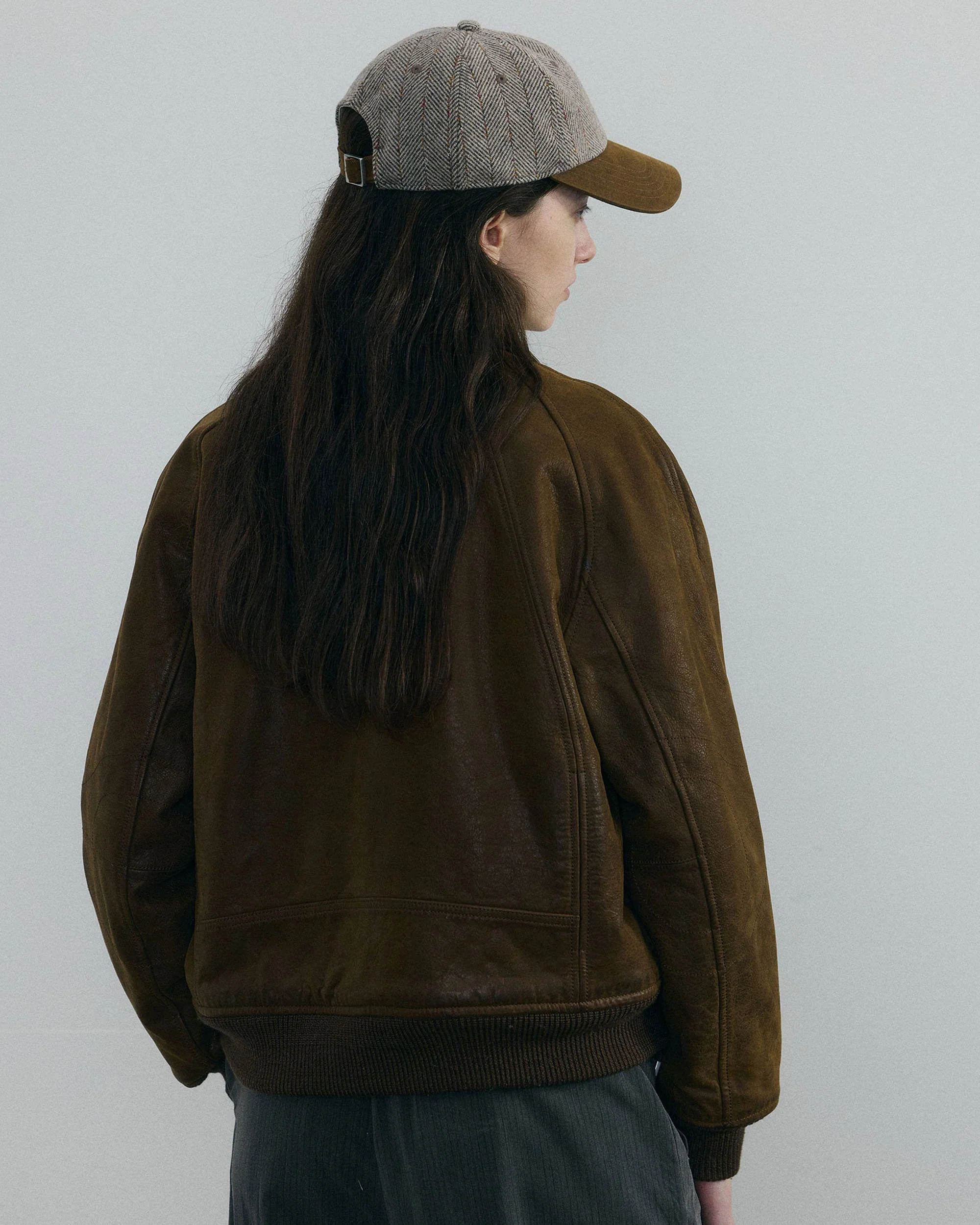 011 - Moccasin Memory Faded A-2 Leather Jacket - Image 20