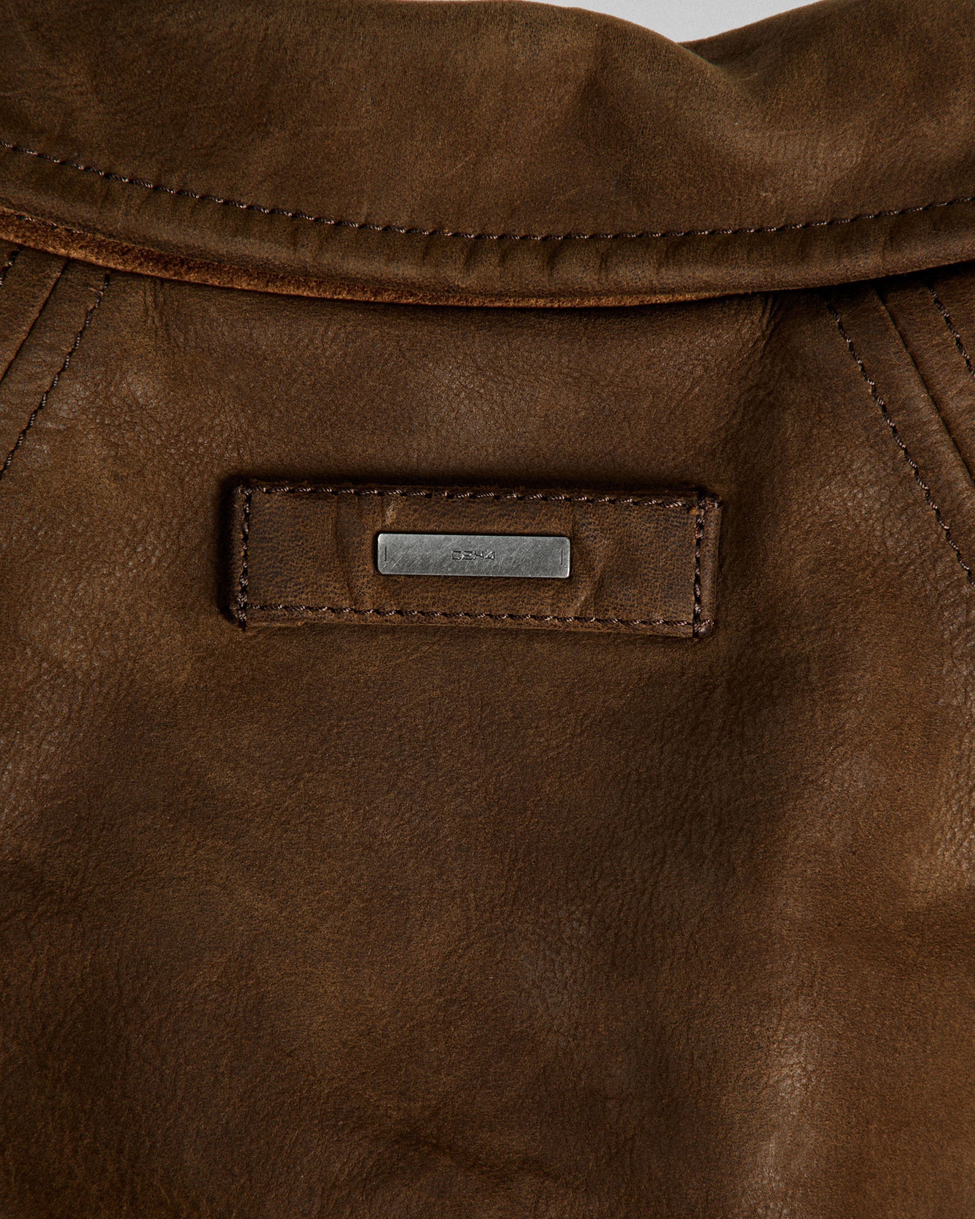 011 - Moccasin Memory Faded A-2 Leather Jacket - Image 27