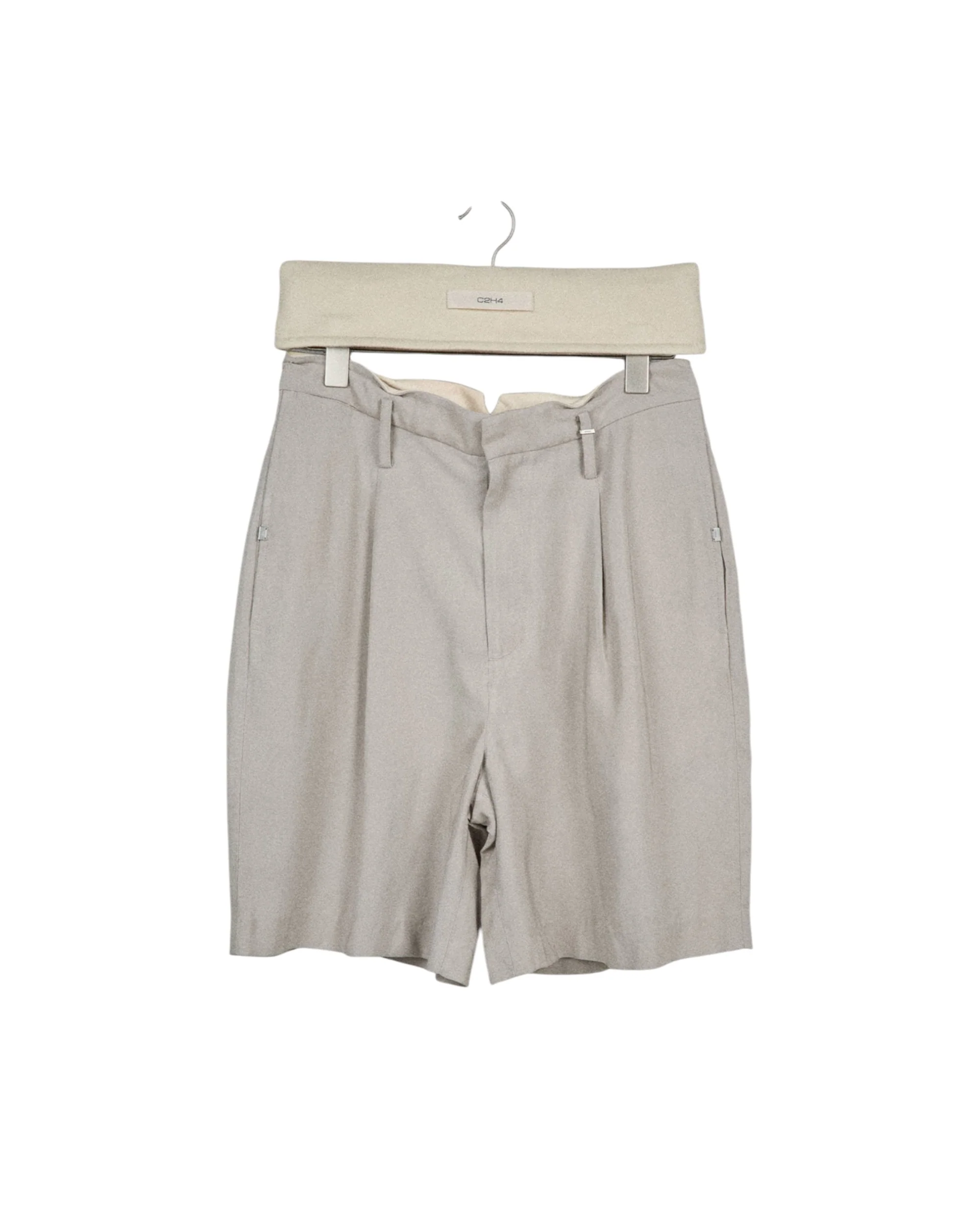 011 - Vrille Fold-Over Tailored Shorts
