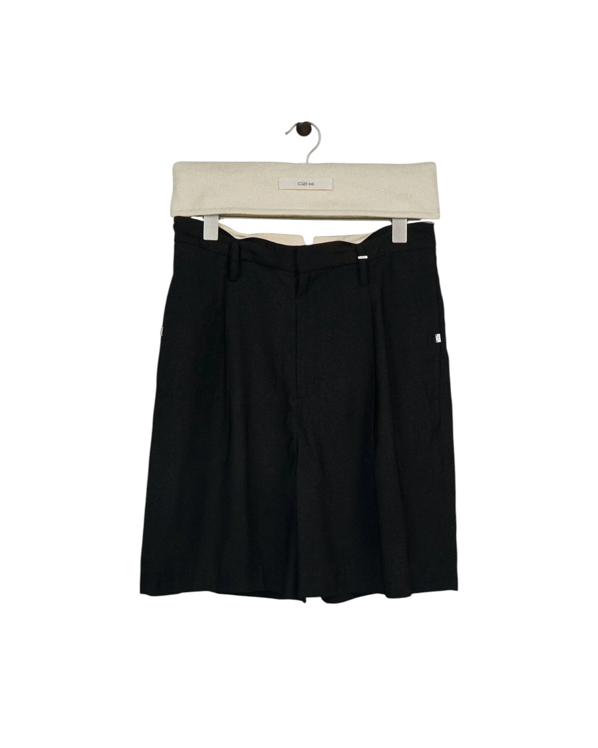 011 - Vrille Fold-Over Tailored Shorts - Image 11