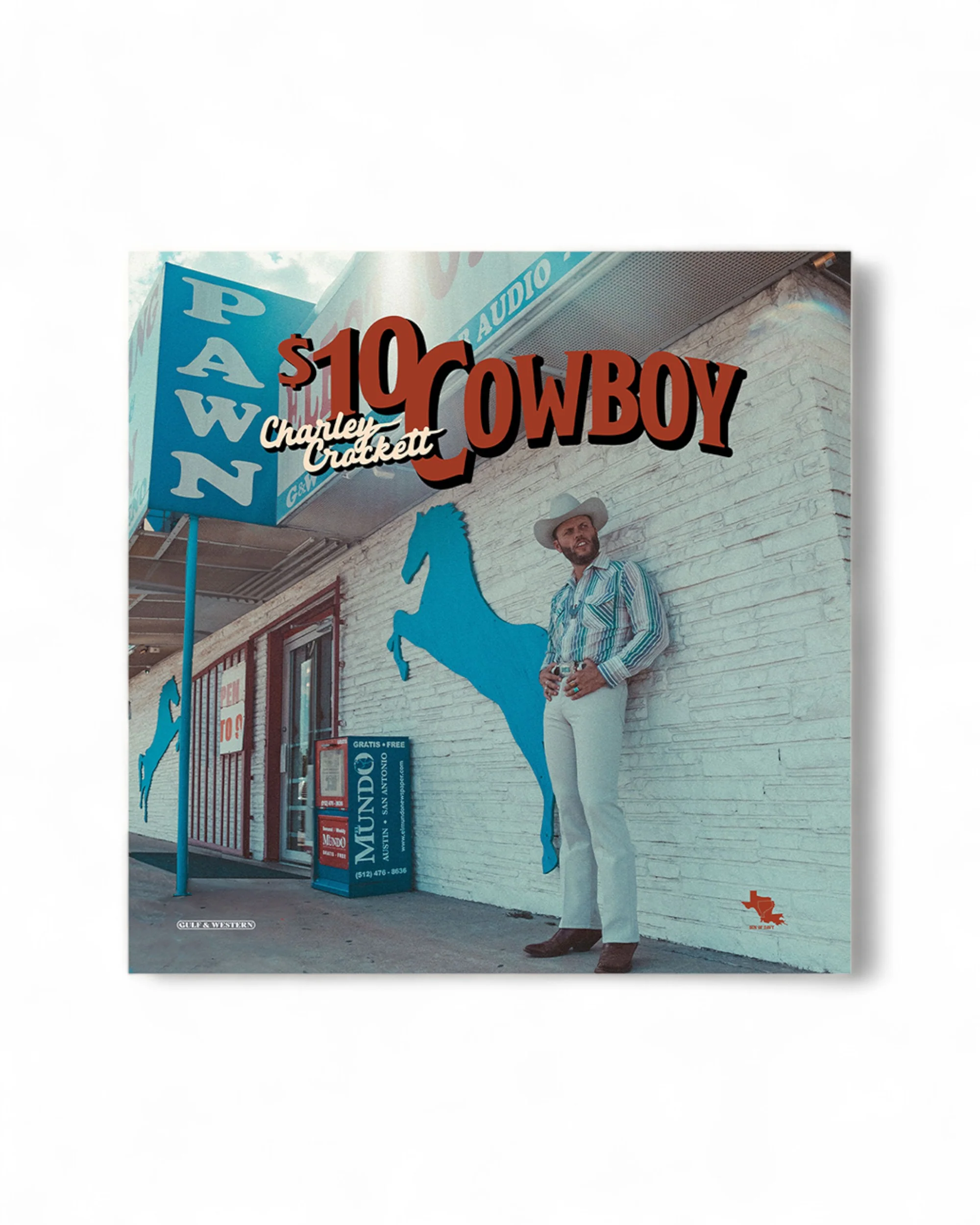 $10 Cowboy Vinyl