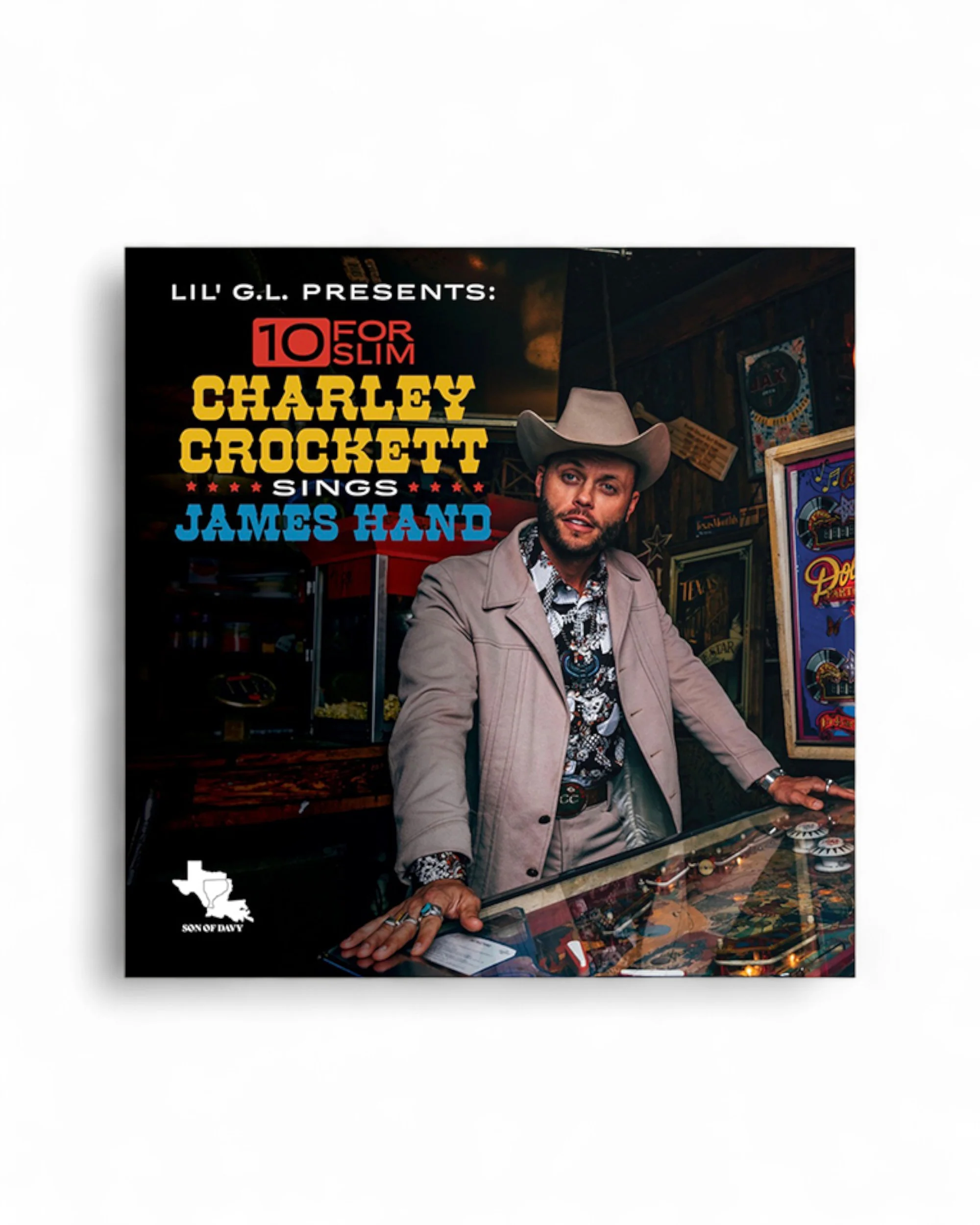 10 for Slim: Charley Crockett Sings James Hand CD