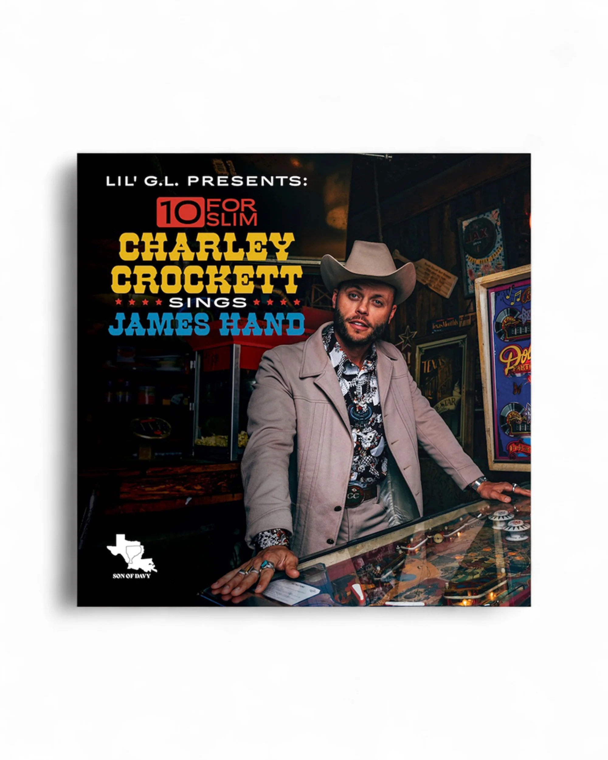 10 for Slim: Charley Crockett Sings James Hand Vinyl
