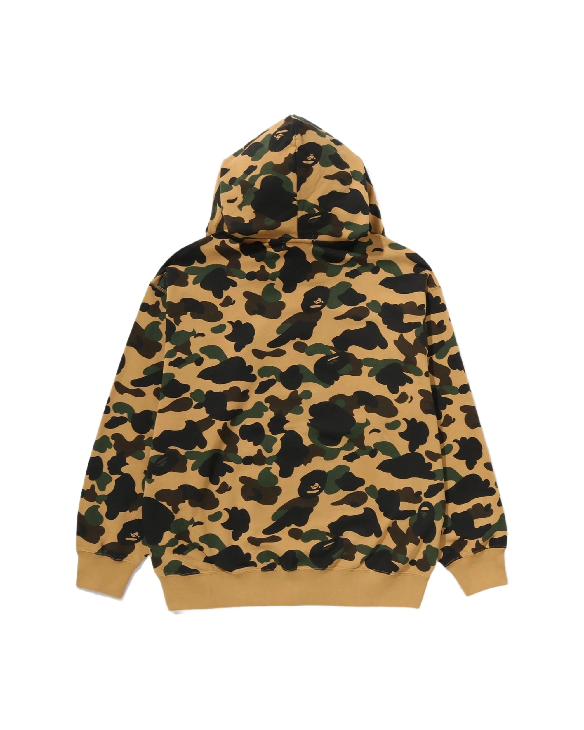 1ST CAMO BAPE LOGO RHINESTONE RELAXED FIT FULL ZIP HOODIE MENS - Image 9