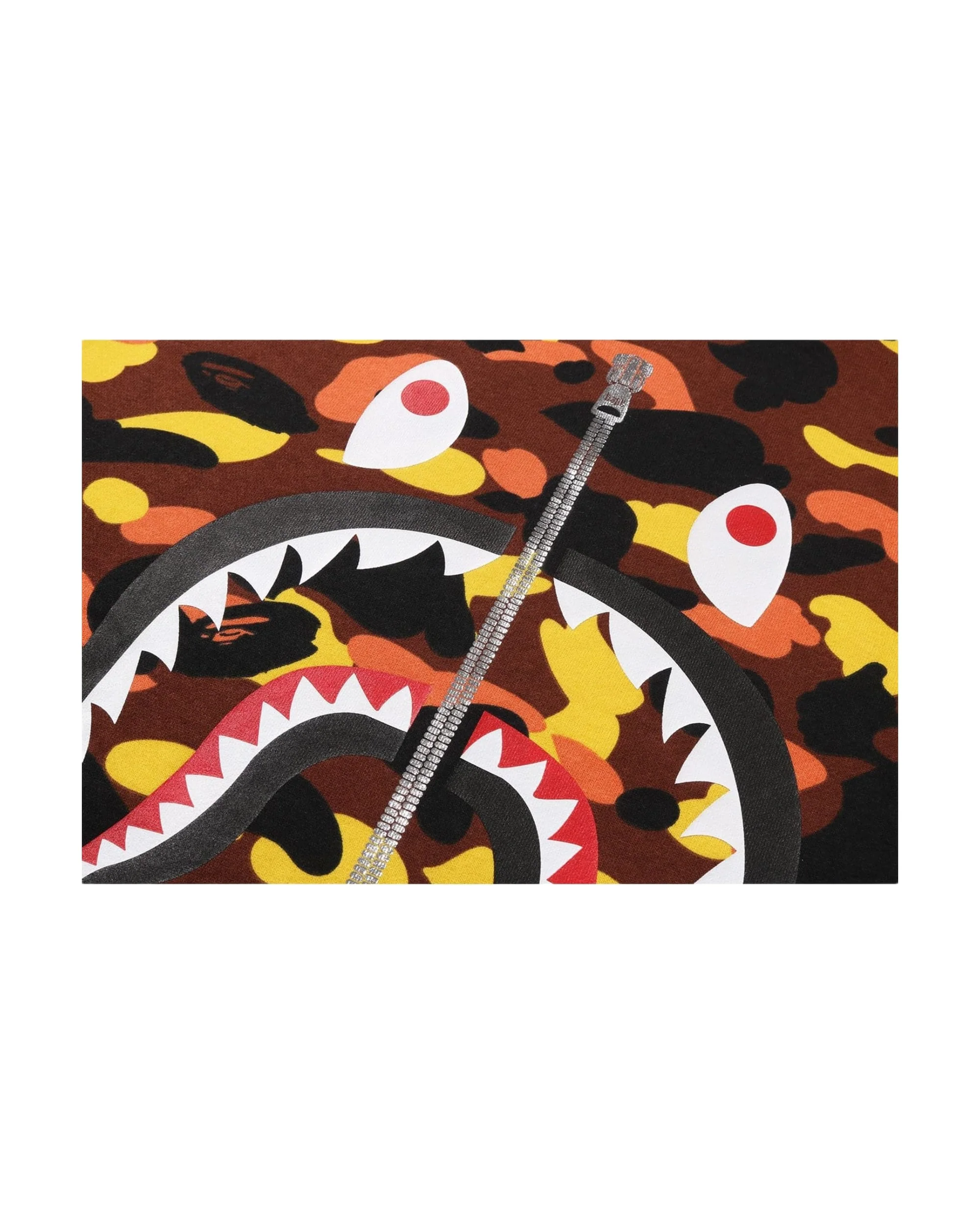 1ST CAMO SHARK CREWNECK SWEATSHIRT MENS - Image 7
