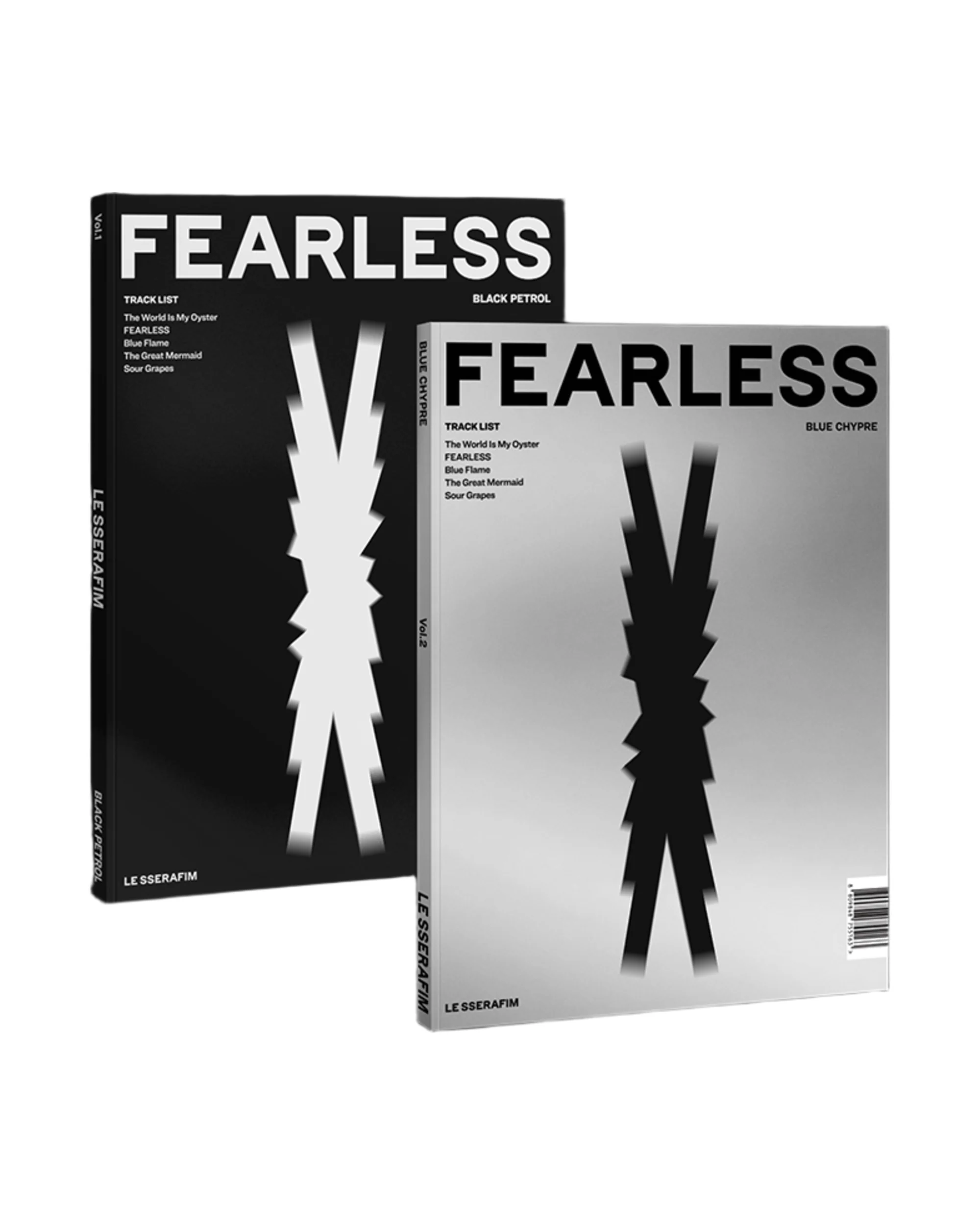 1st Mini Album 'FEARLESS' - BLUE CHYPRE - Image 2