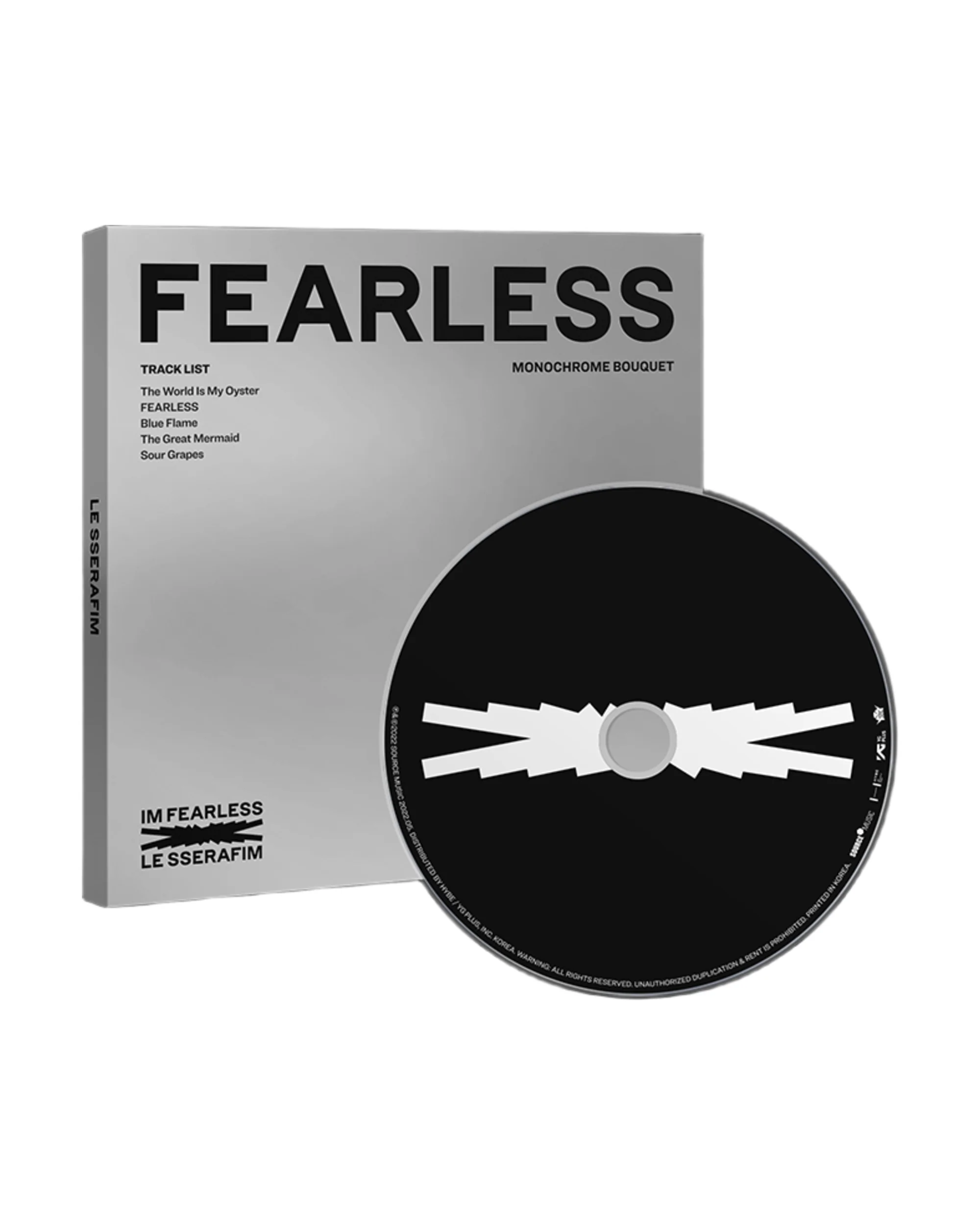 1st Mini Album 'FEARLESS' (Monochrome Bouquet Ver.)