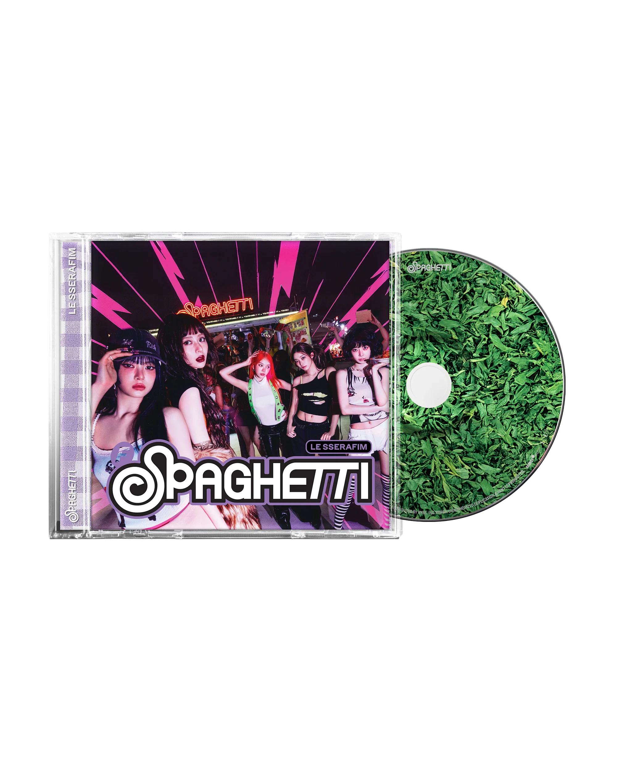 1st Single Album 'SPAGHETTI' Single CD (Parsley ver.)