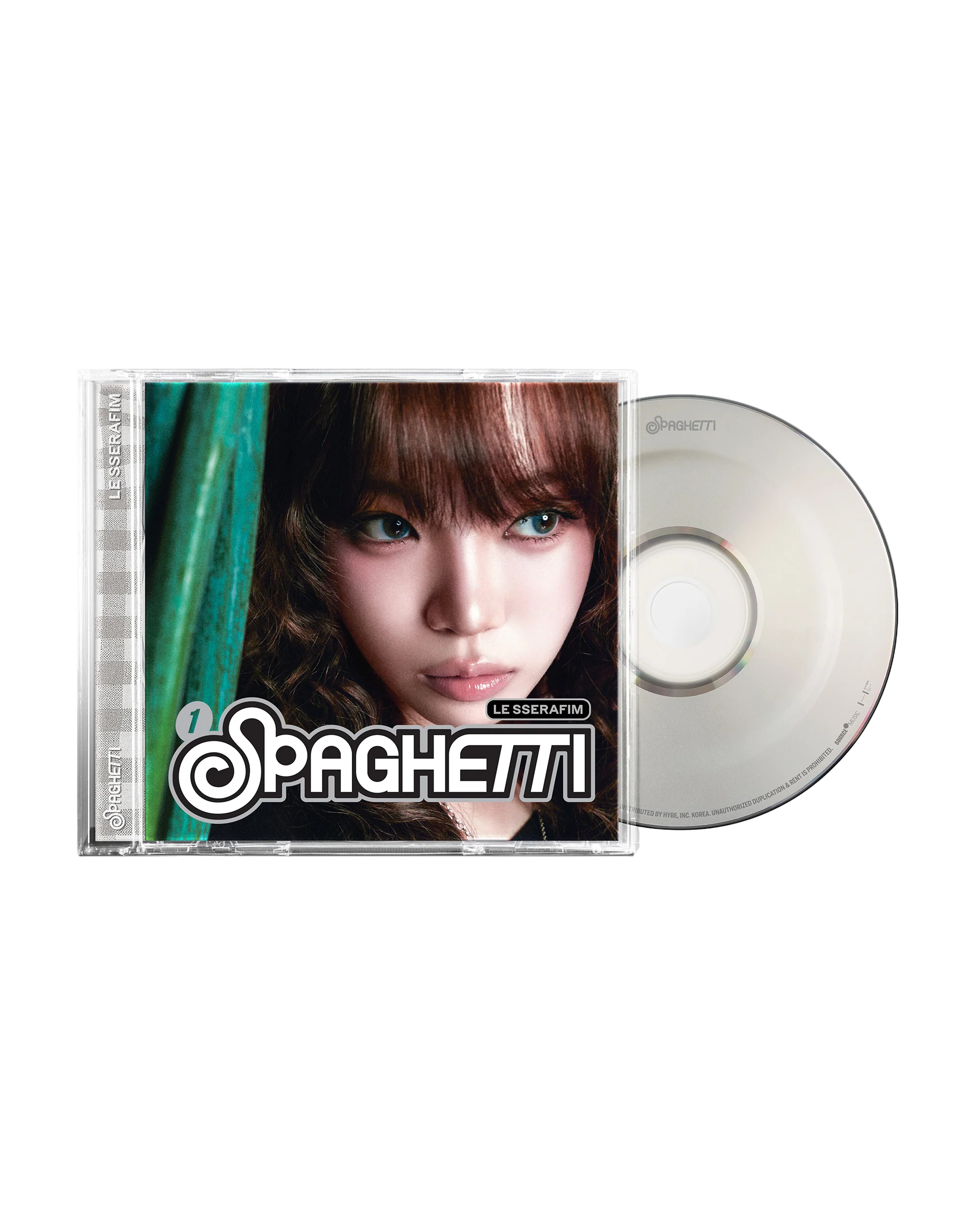 1st Single Album 'SPAGHETTI' Single CD (Plate ver.)