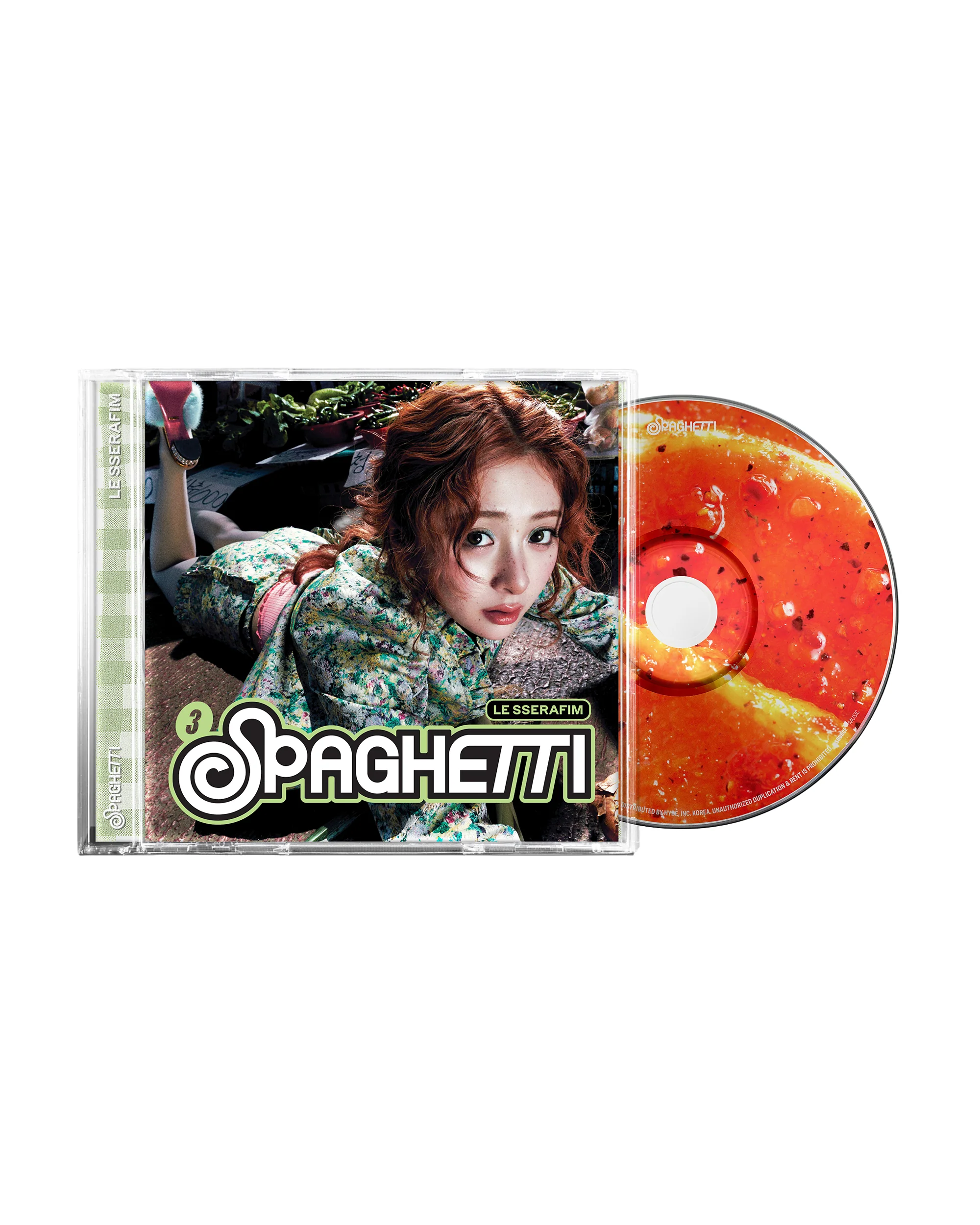 1st Single Album 'SPAGHETTI' Single CD (Sauce ver.)