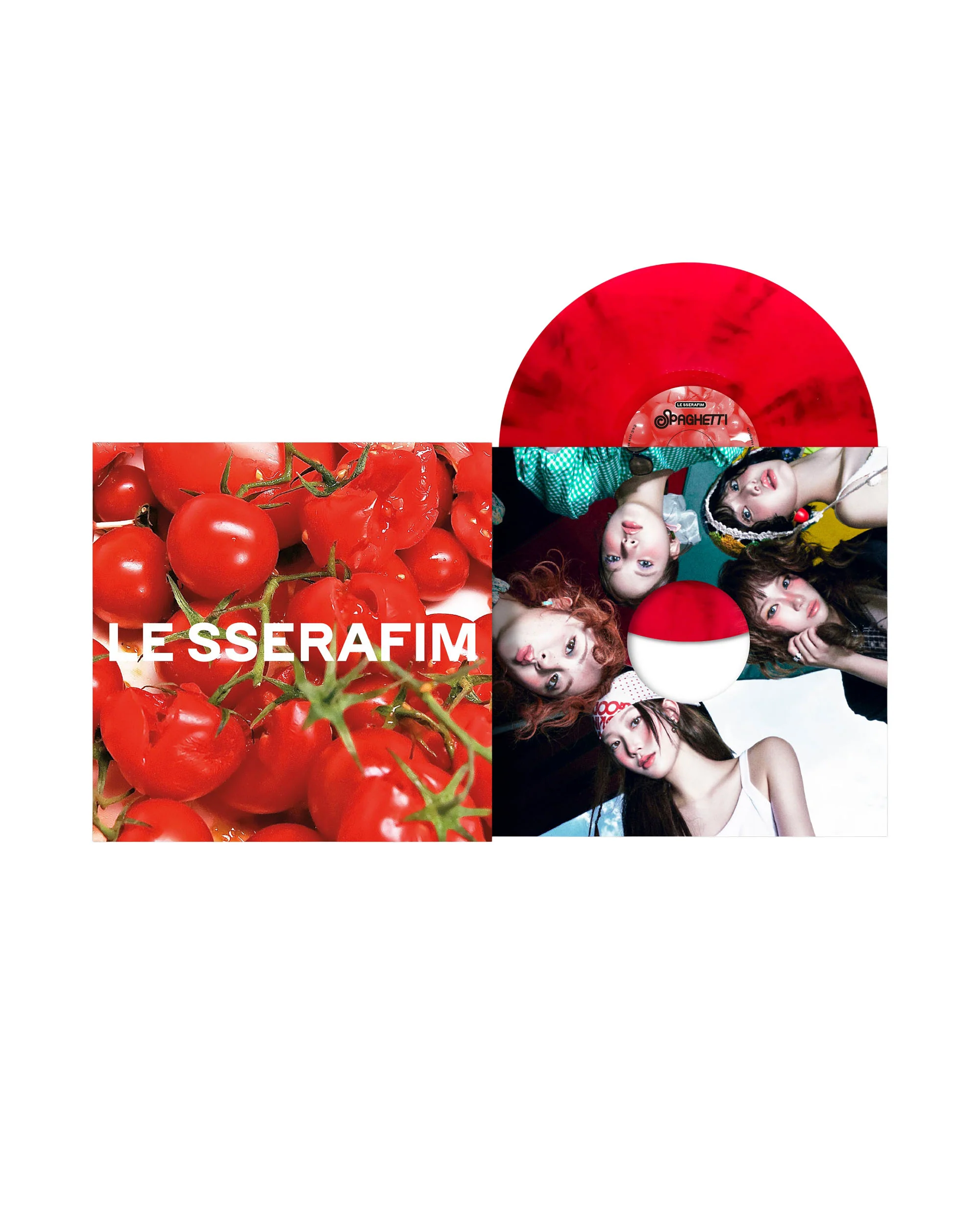 1st Single Album "SPAGHETTI" Vinyl [Tomato Red]