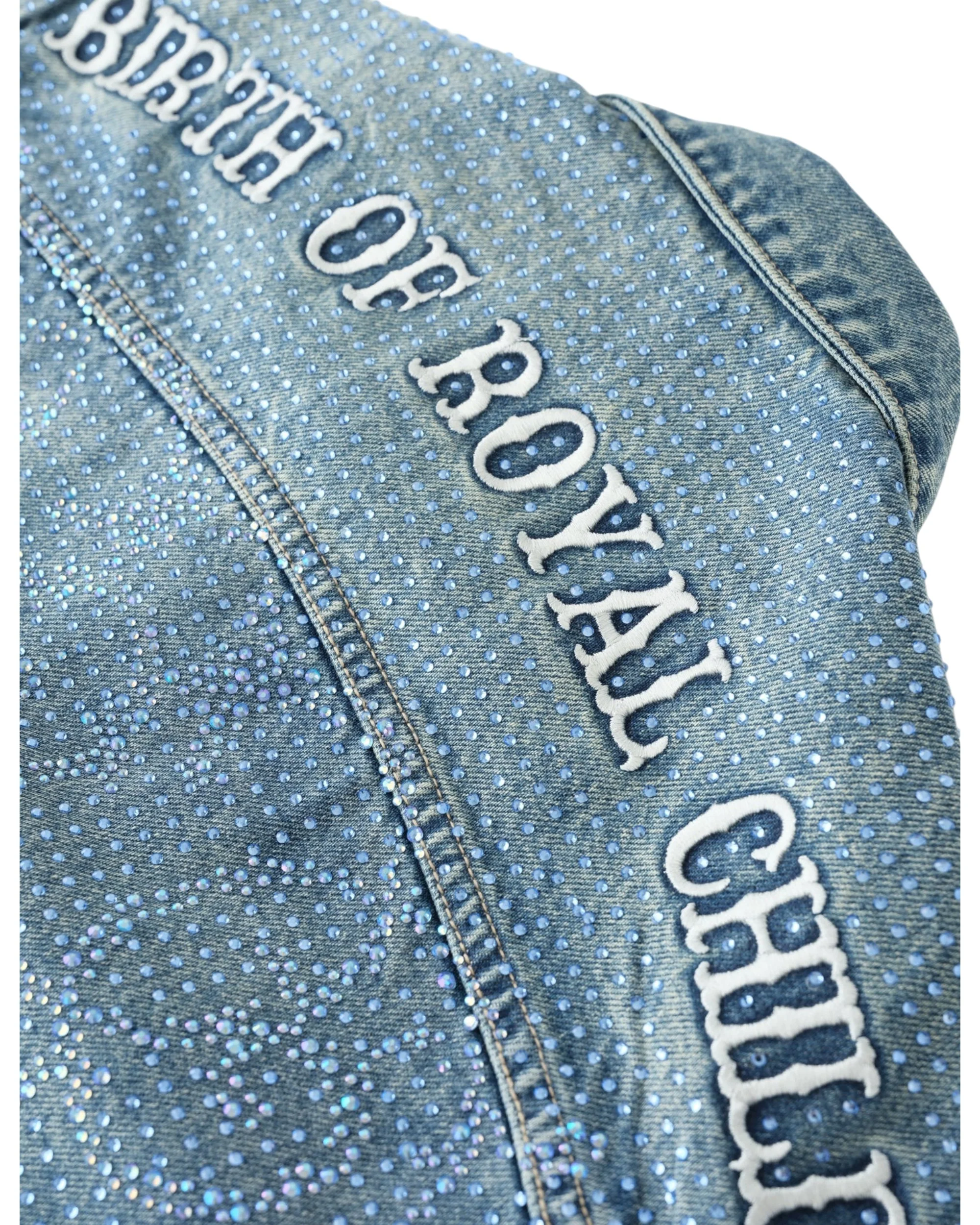 20k Diamond Vine Denim Jacket in BLU - Image 11
