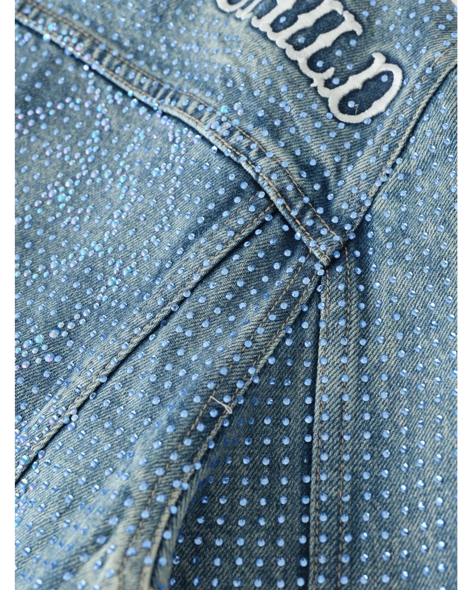 20k Diamond Vine Denim Jacket in BLU - Image 13