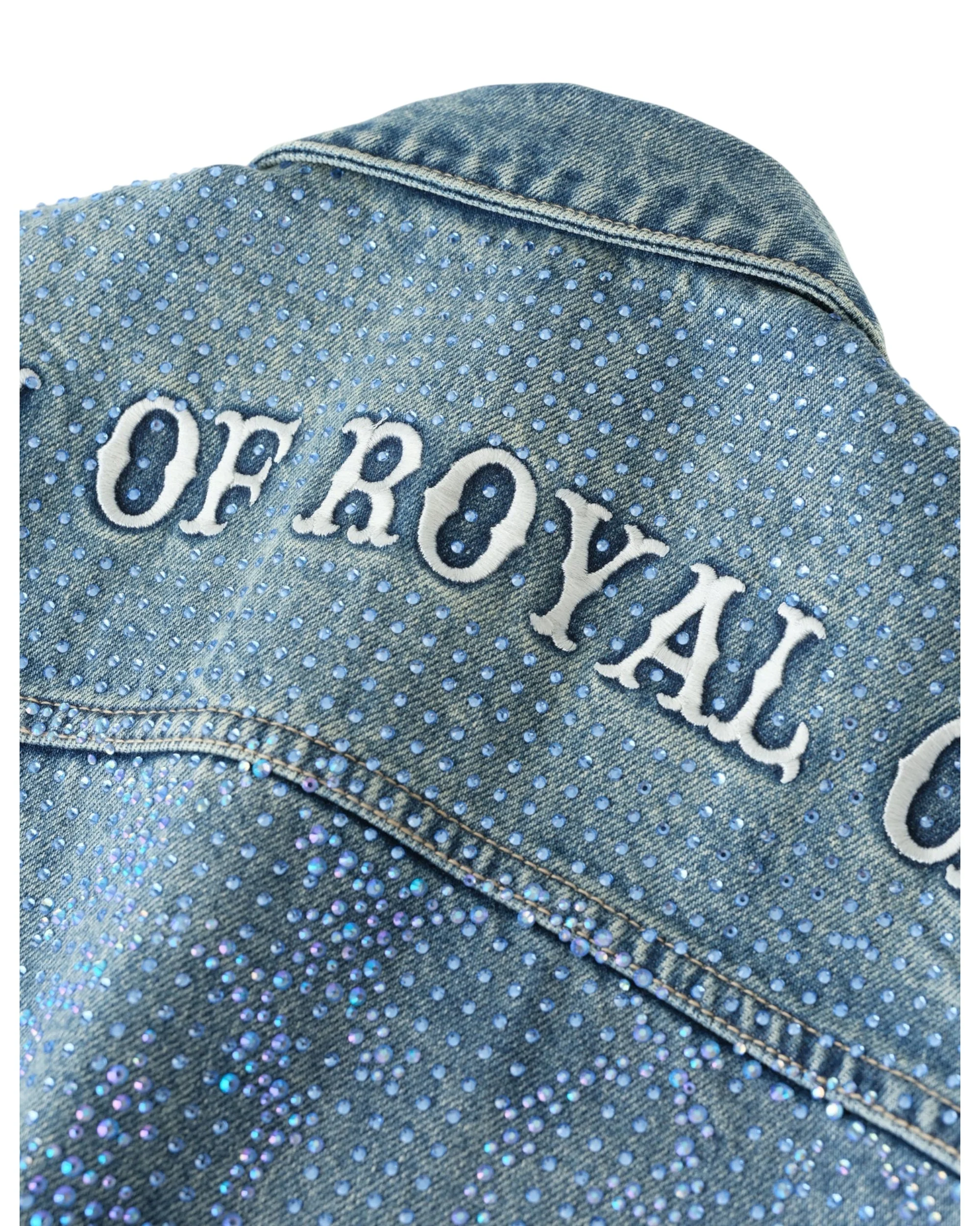 20k Diamond Vine Denim Jacket in BLU - Image 7
