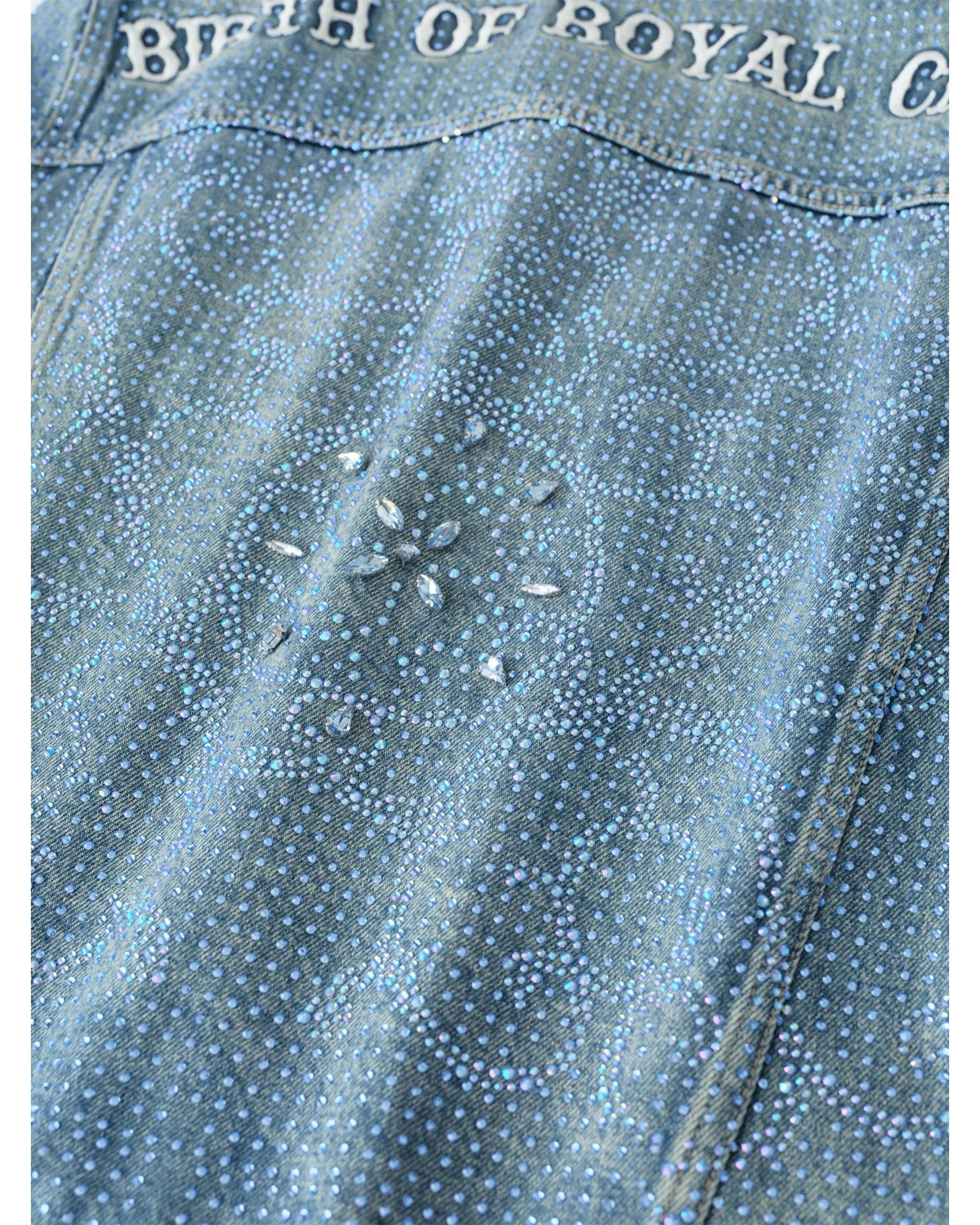 20k Diamond Vine Denim Jacket in BLU - Image 9