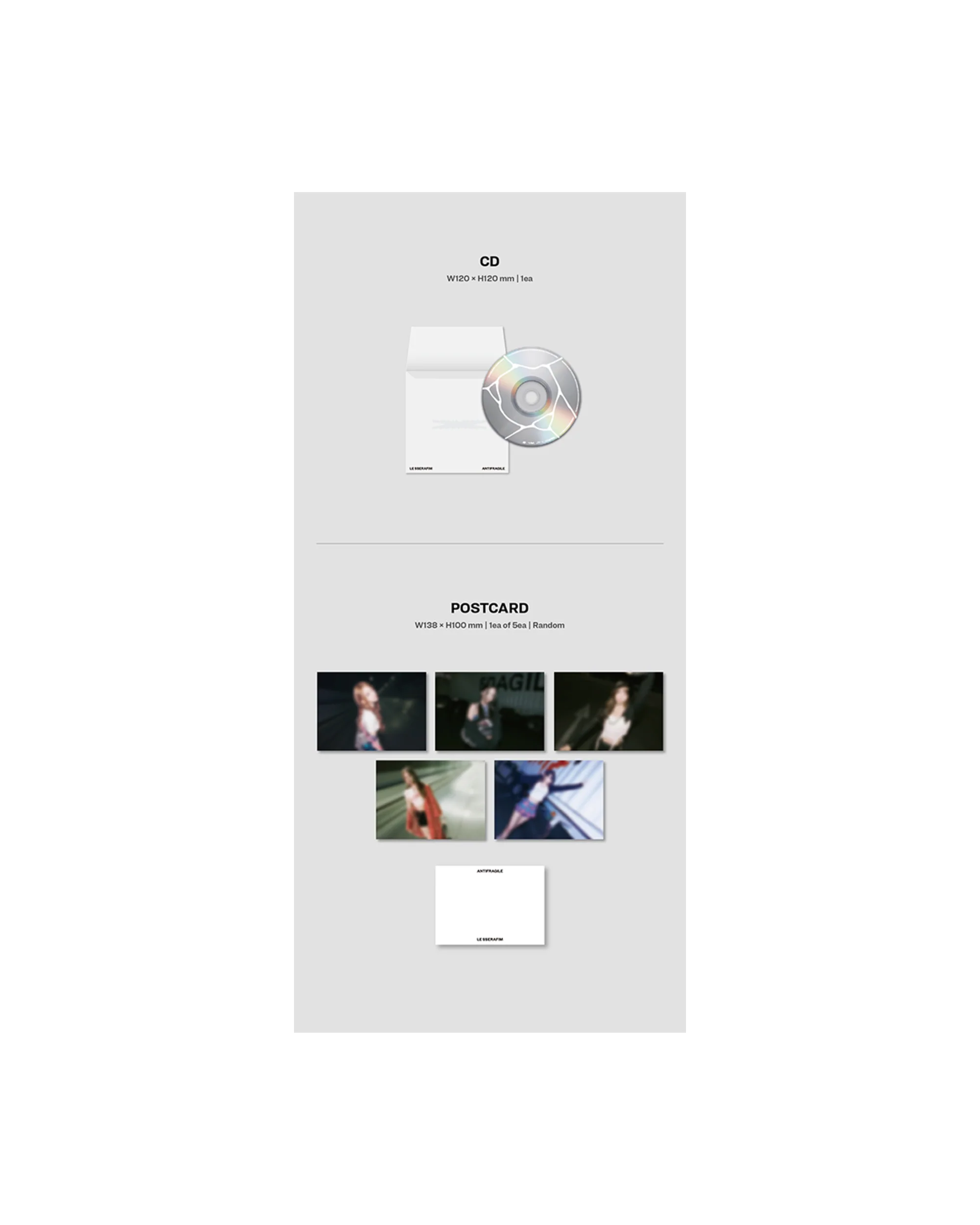 2nd Mini Album 'ANTIFRAGILE' (COMPACT Ver.) - Image 3