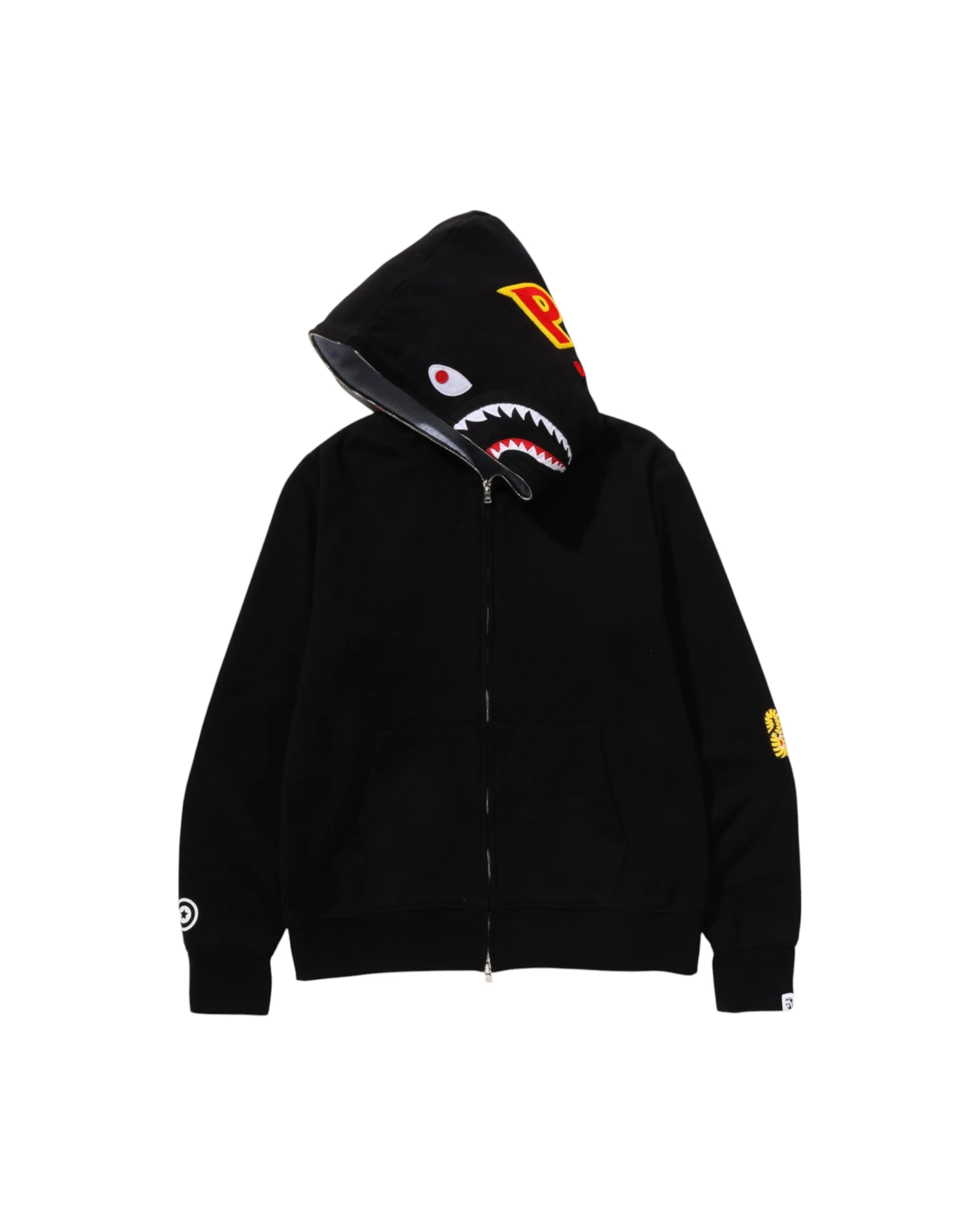 2ND SHARK FULL ZIP HOODIE MENS - Image 2