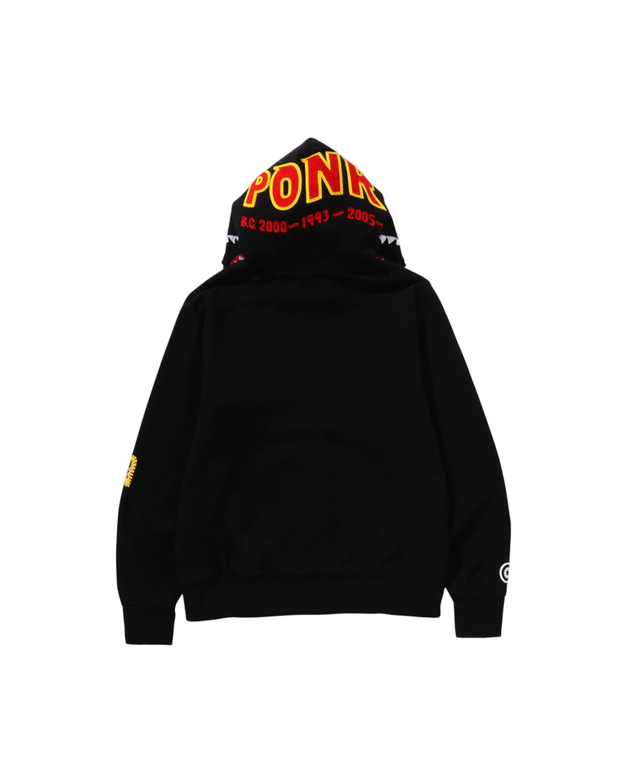 2ND SHARK FULL ZIP HOODIE MENS - Image 3