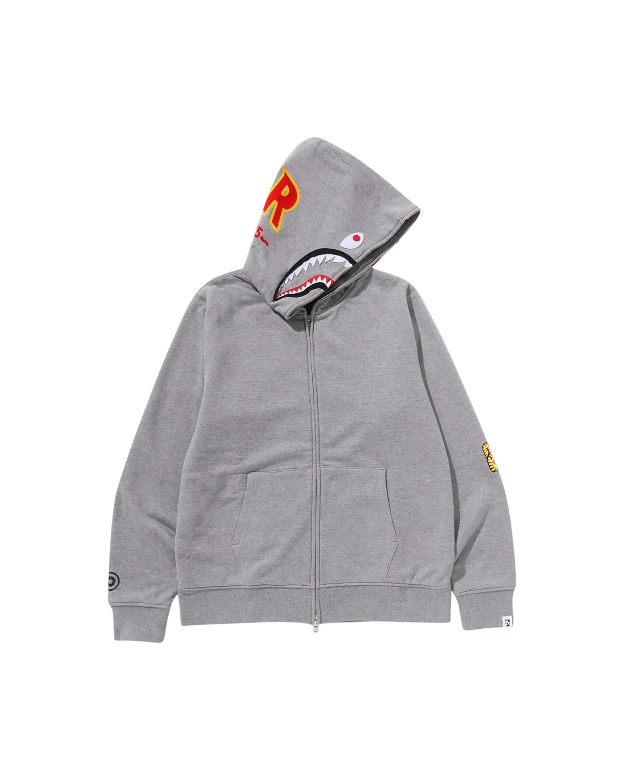 2ND SHARK FULL ZIP HOODIE MENS - Image 5