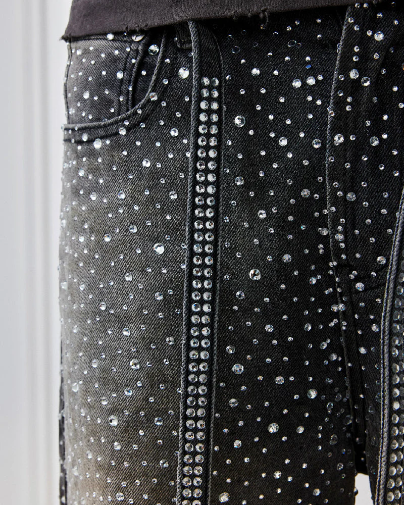 3D Printing Washed 20k Swarovski Diamond Boro Denim Black - Image 5