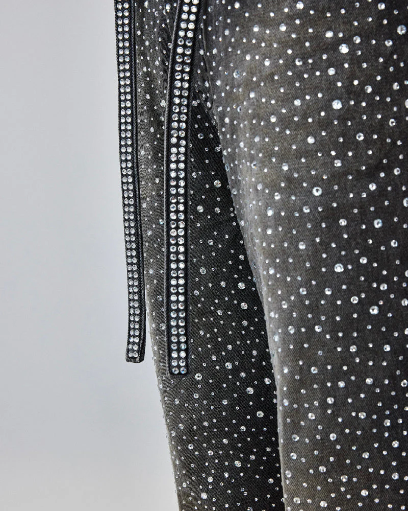 3D Printing Washed 20k Swarovski Diamond Boro Denim Black - Image 6