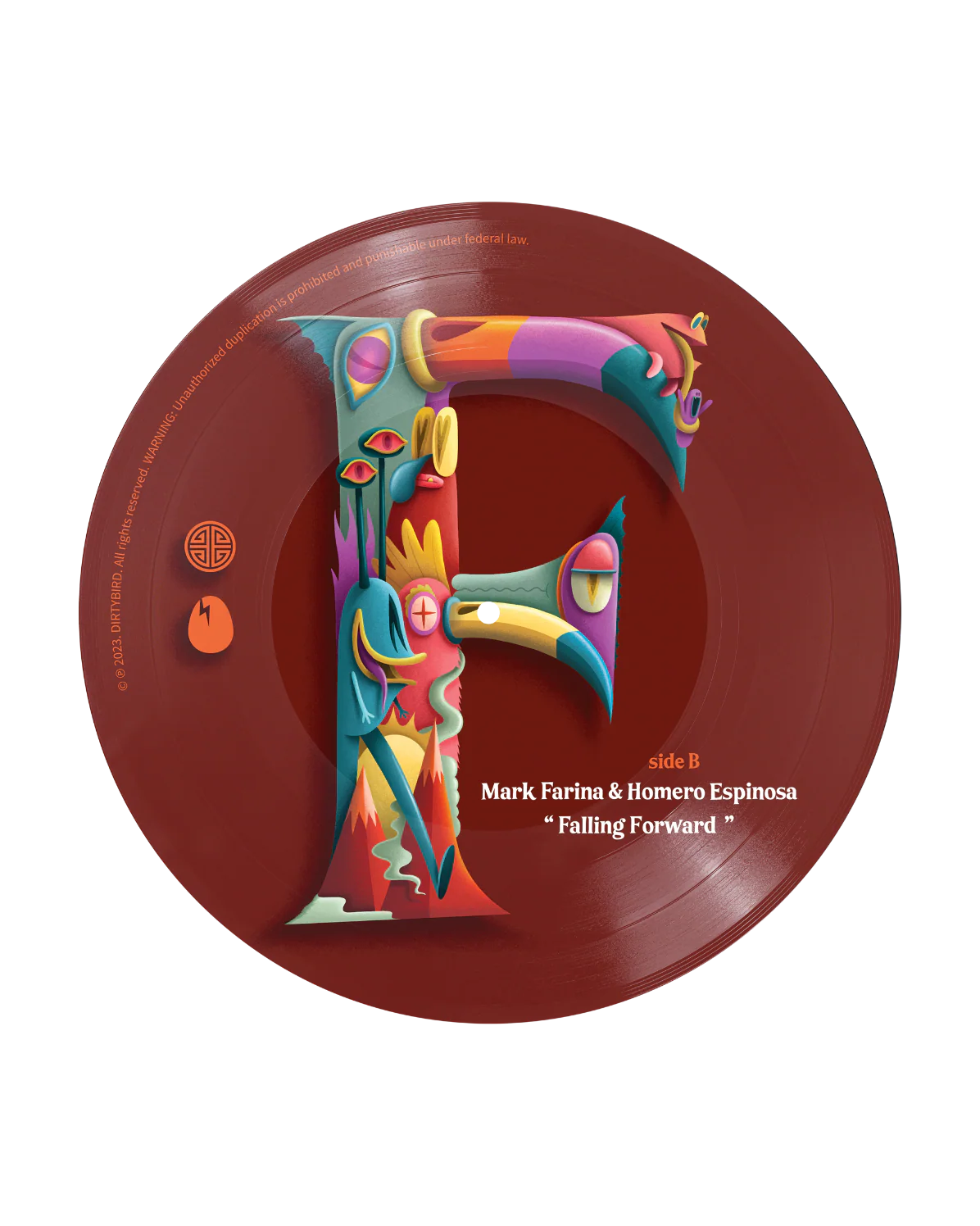 415 Day (2023) 7" Picture Disc Vinyl - Love & Give/Falling Forward - Image 2