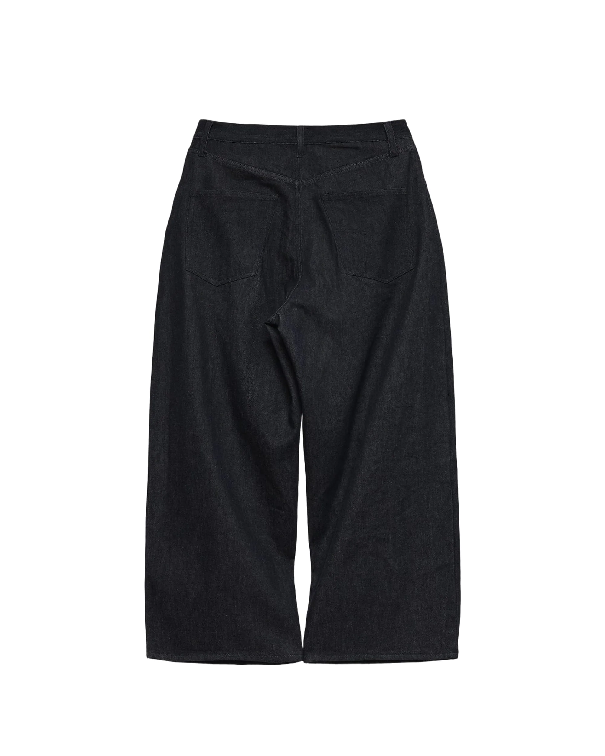 6CRAYON 11.3oz Indigo Blue Non-Fade Wide-Leg Baggy Denim Pants - Image 9