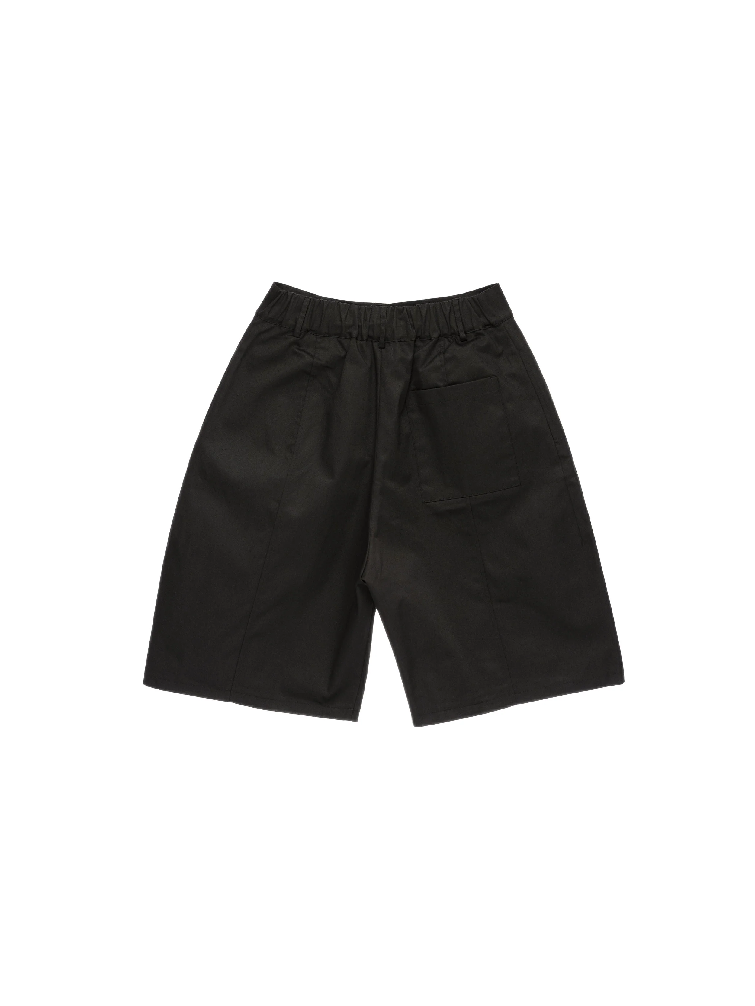 6CRAYON Elastic Waist Wide-Leg Shorts 2.0 – Double Pleated & Loose Fit with Coating - Image 14