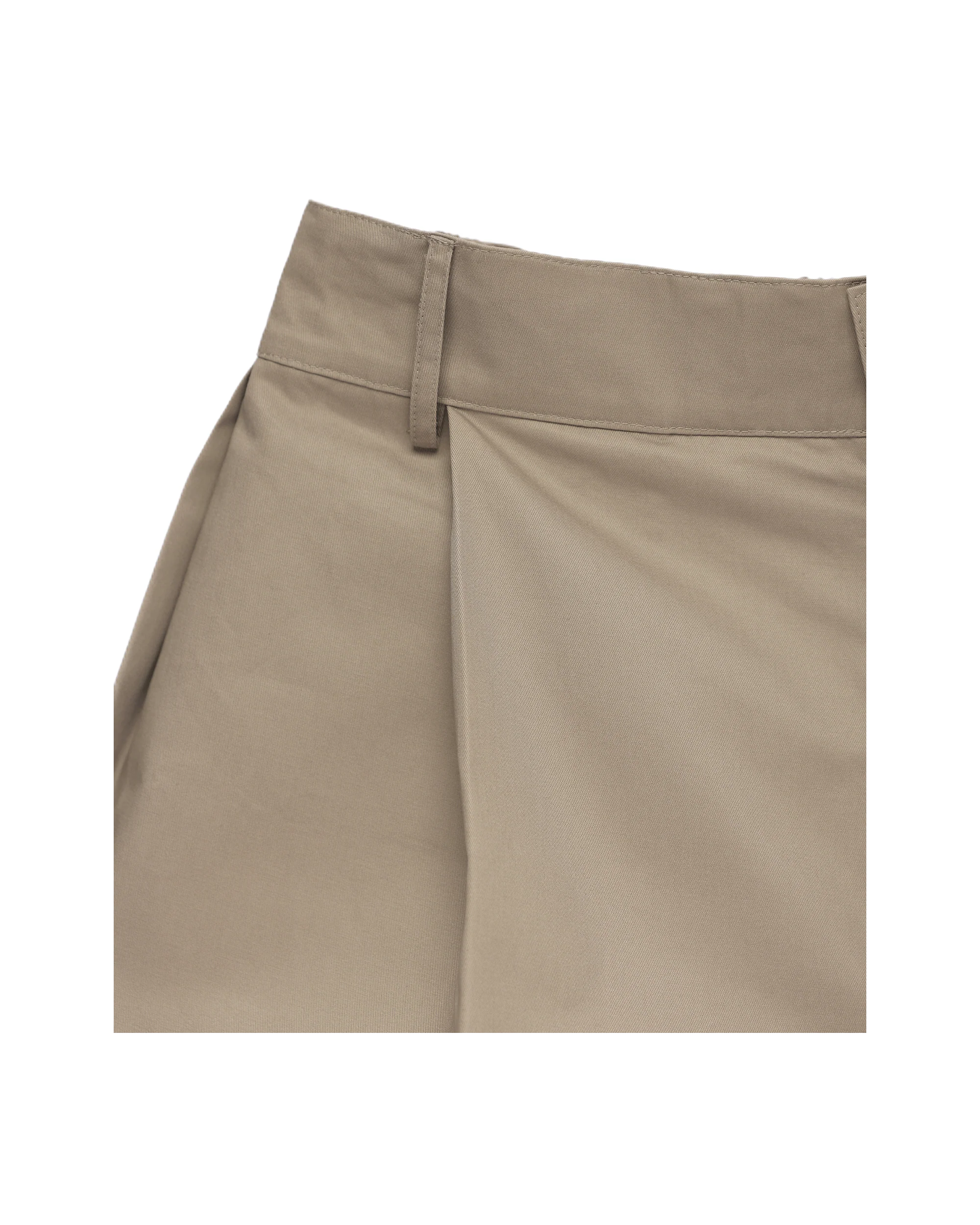 6CRAYON Elastic Waist Wide-Leg Shorts 2.0 – Double Pleated & Loose Fit with Coating - Image 4