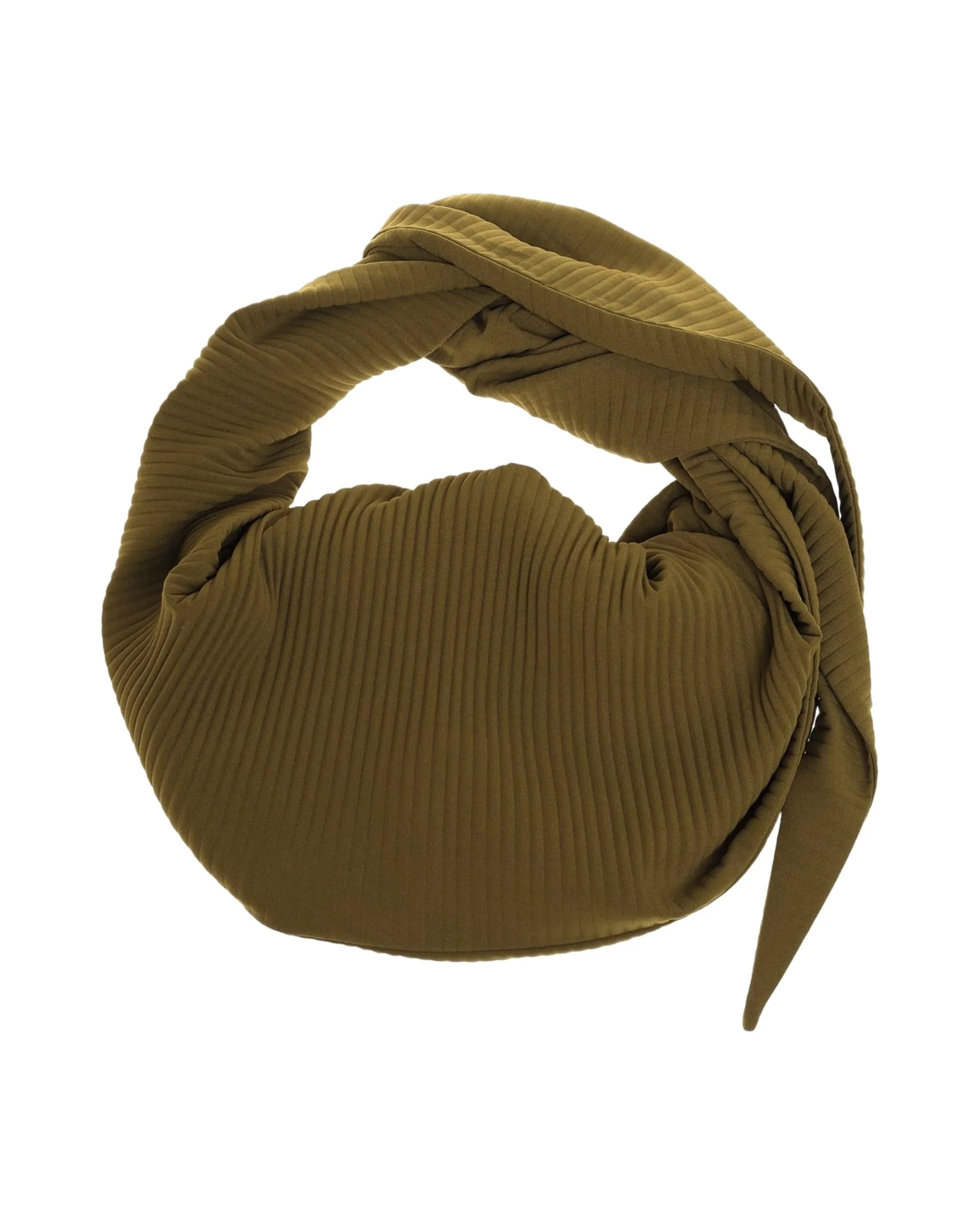 6CRAYON Pleated Adjustable Multi-Function Hobo Bag
