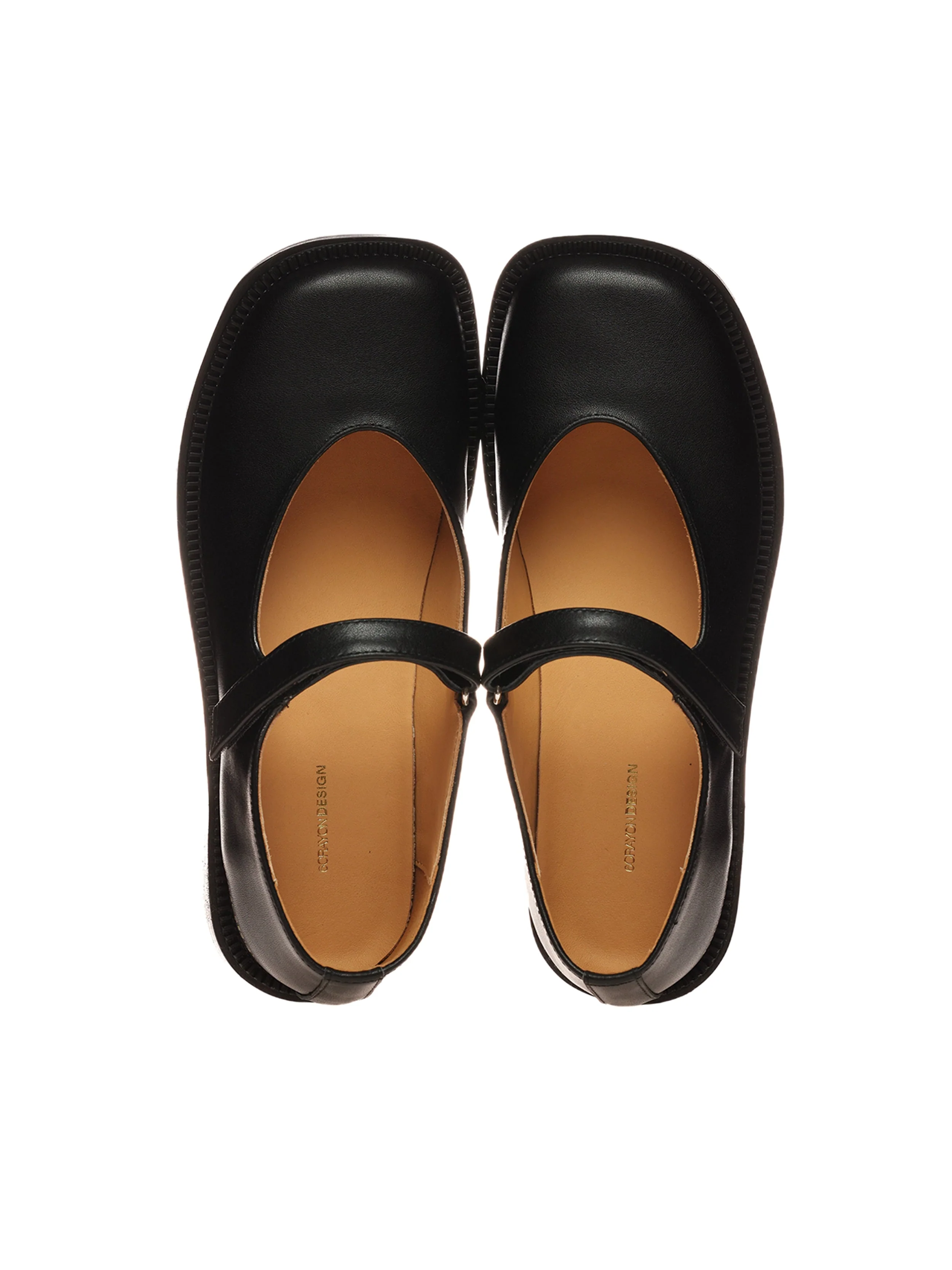 6CRAYON Unisex Black Full-Grain Leather Mary Janes - Image 15