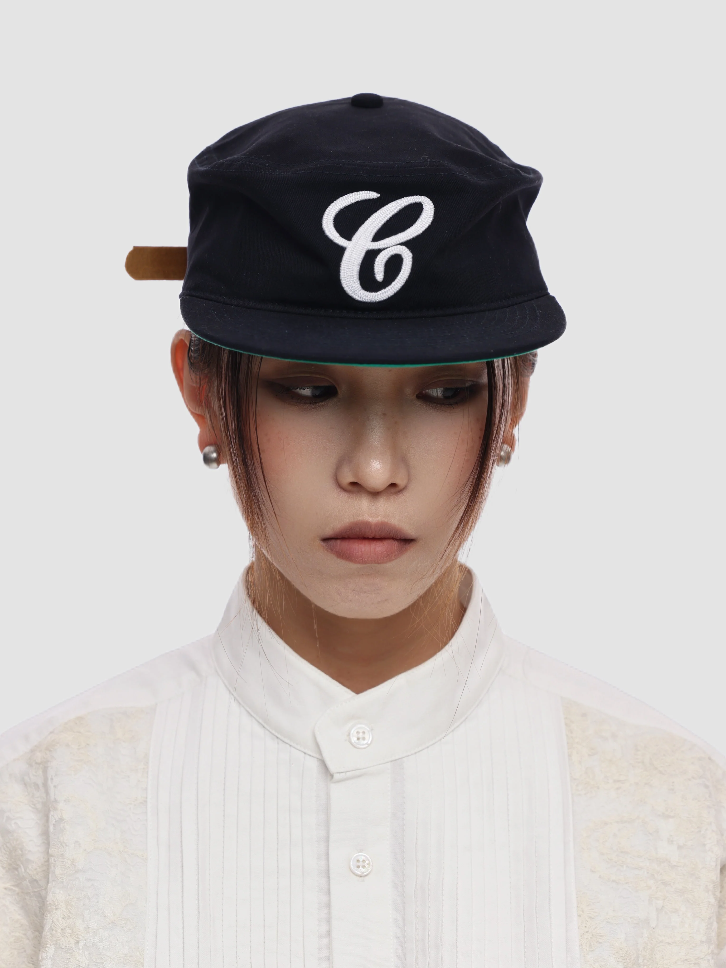 6CRAYON Vintage Flat Top Casual Baseball Cap - Blue - Image 11