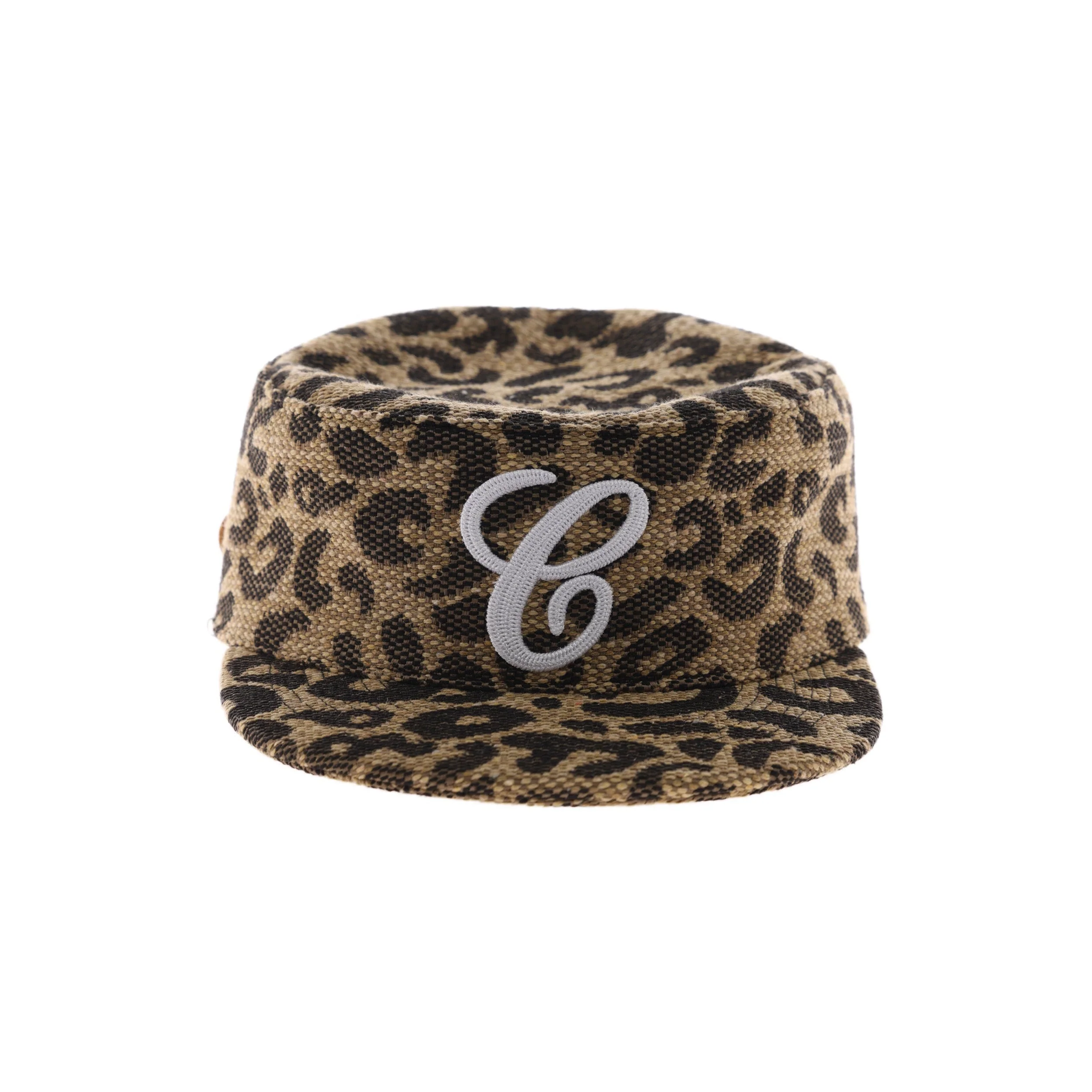 6CRAYON WEAVE LEOPARD PRINT BRIMMED BASEBALL CAP - Image 15