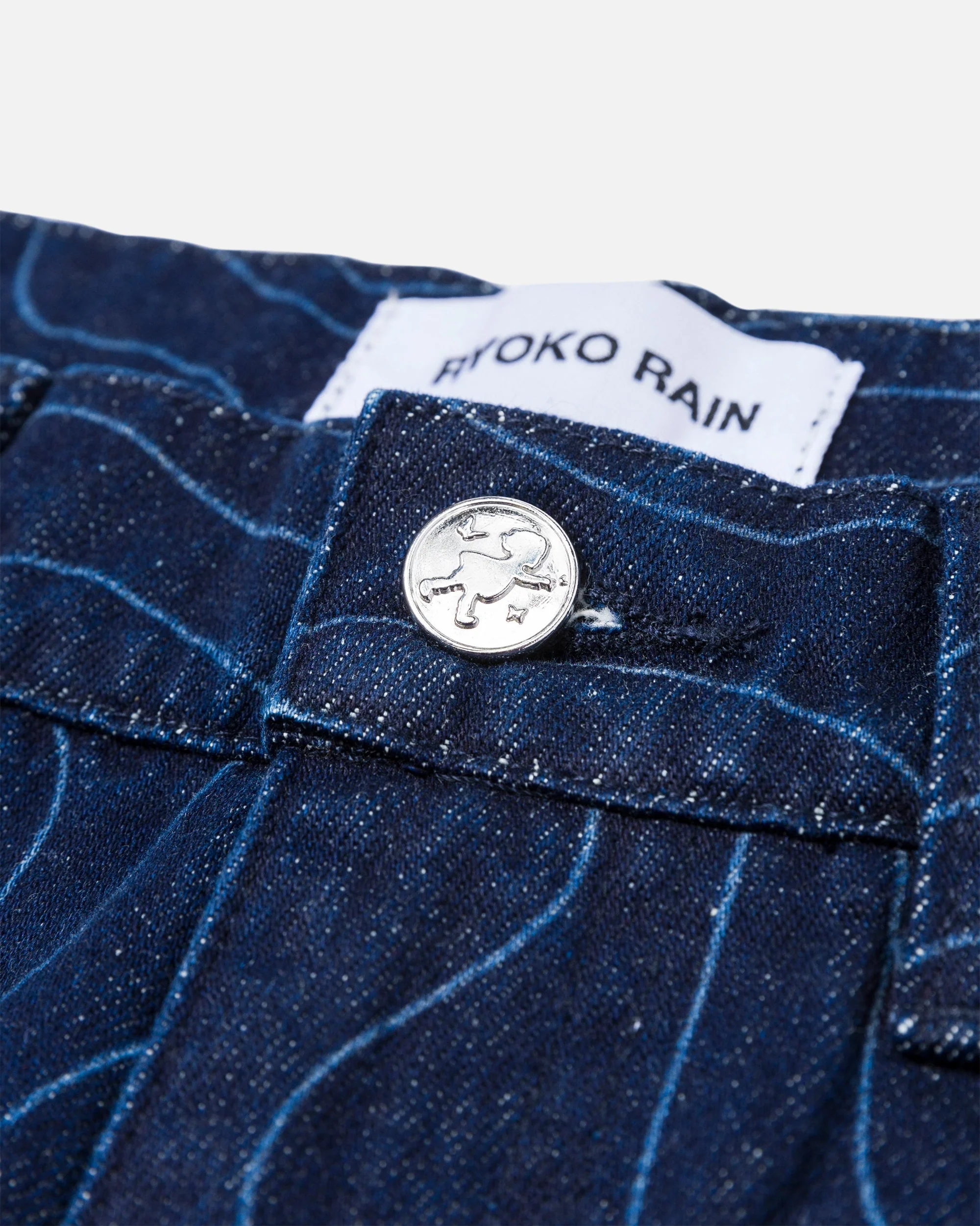 70s LASER DENIM JEANS - Image 3