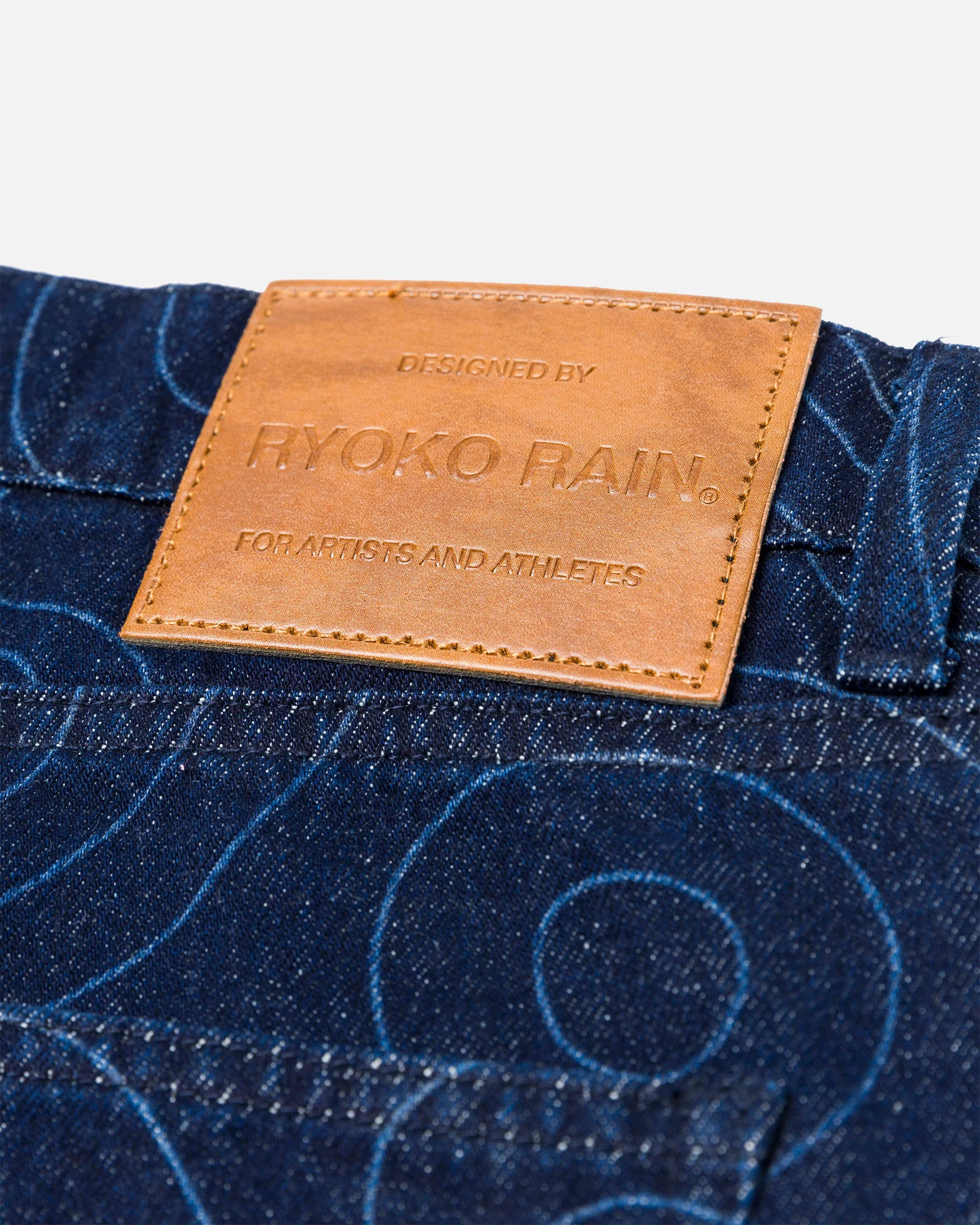 70s LASER DENIM JEANS - Image 5