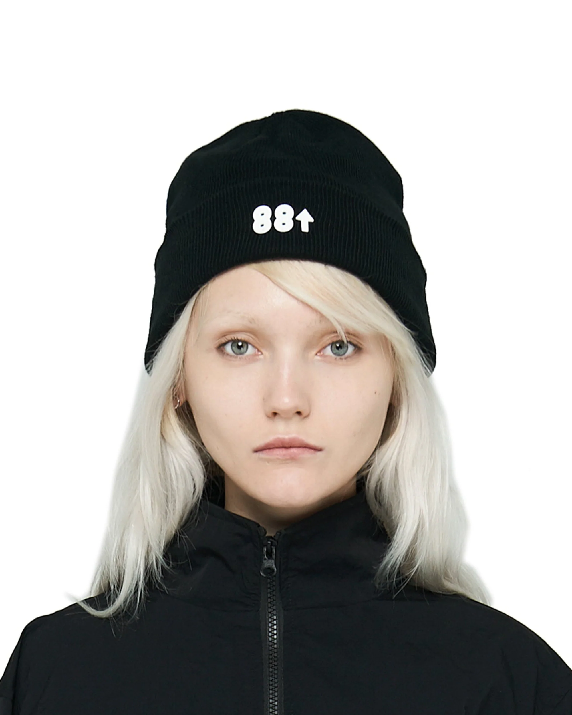 88CORE BLACK BEANIE - Image 4