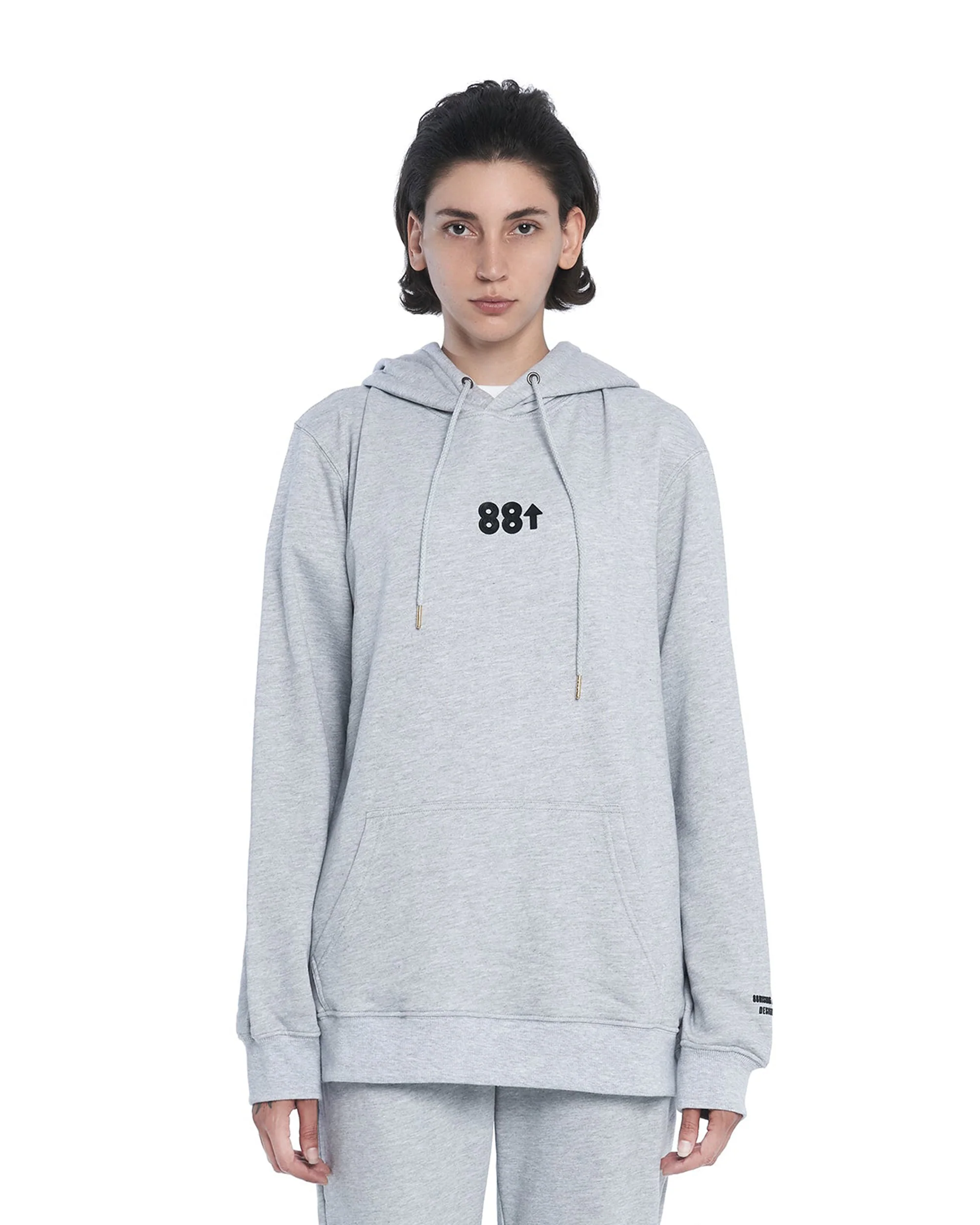 88CORE GREY HOODIE - Image 4