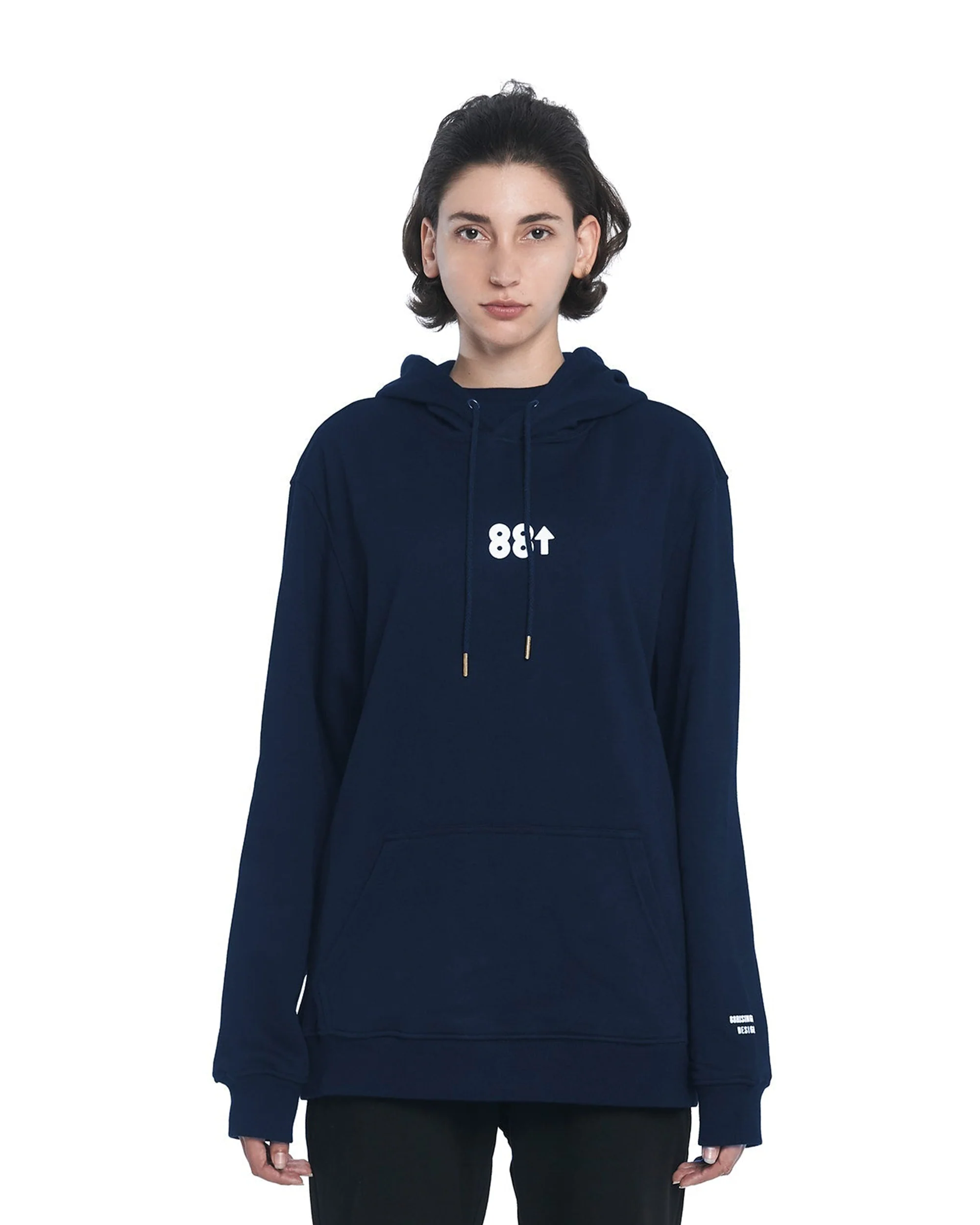 88CORE NAVY HOODIE - Image 3