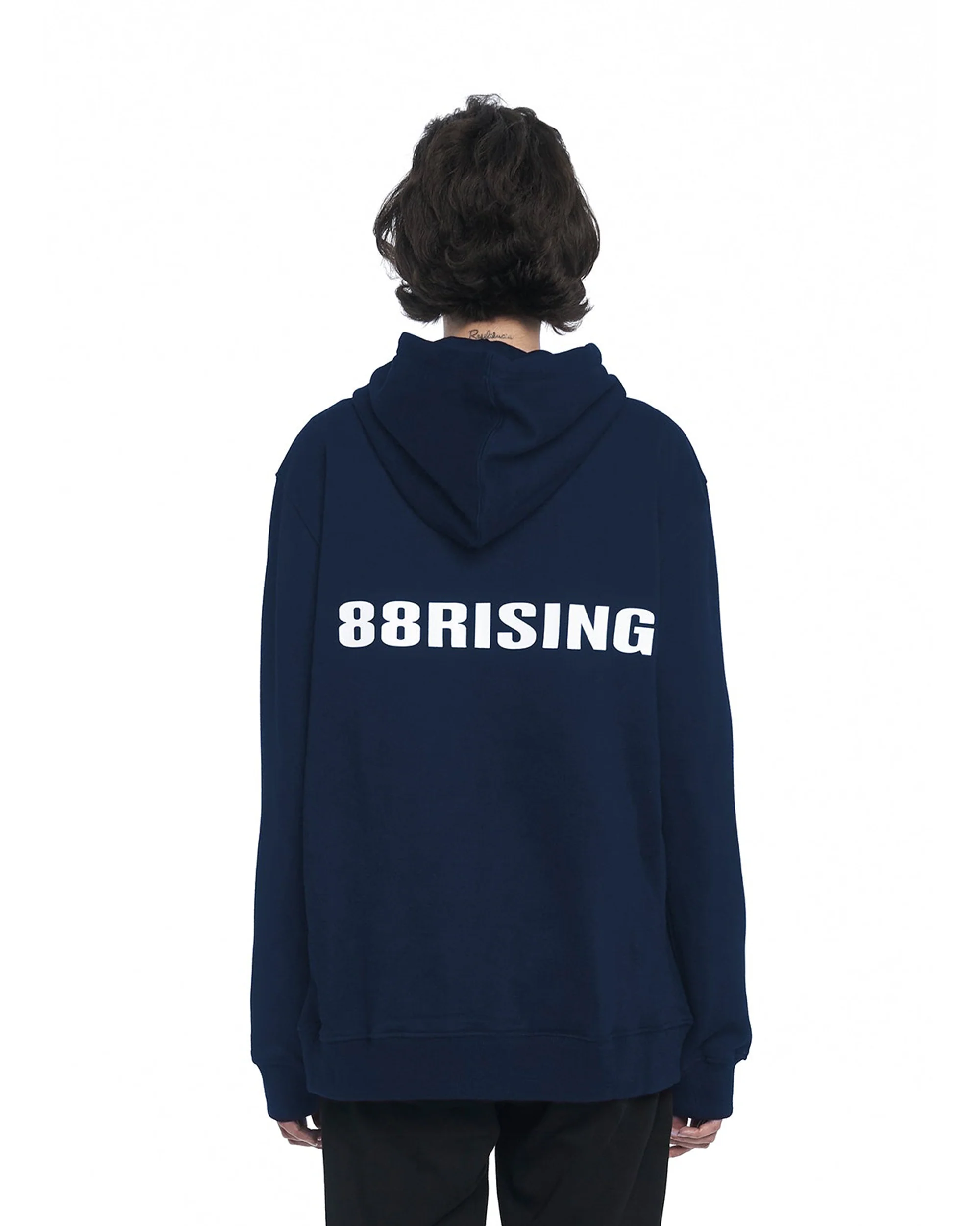 88CORE NAVY HOODIE - Image 4