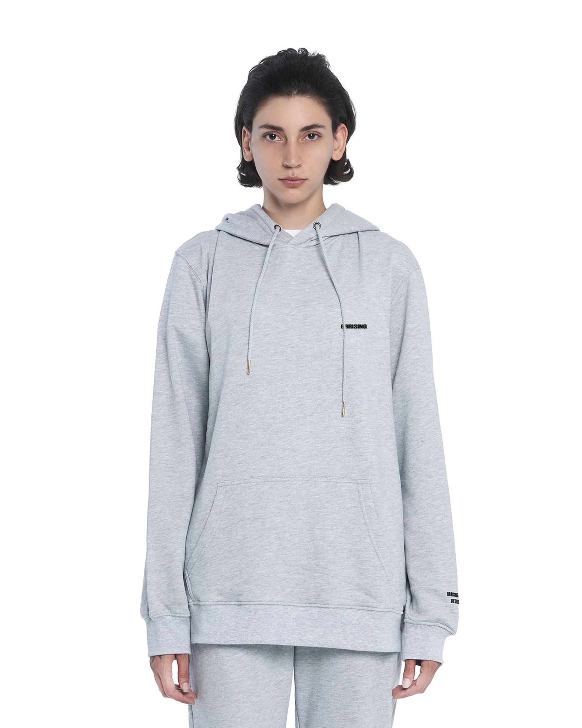 88CORE V2 GREY HOODIE - Image 3