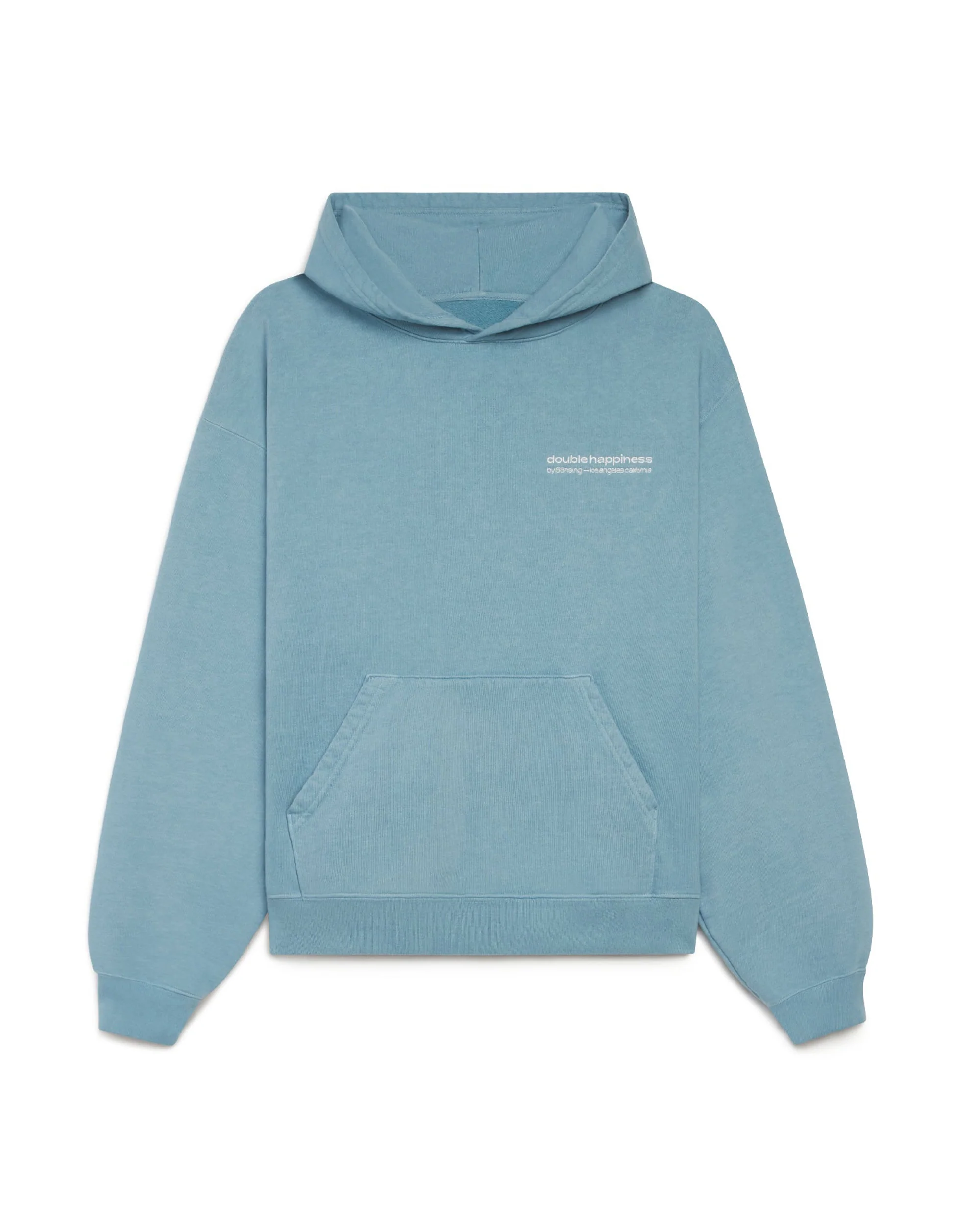 88rising Double Happiness French Terry Hoodie - Dusty Blue