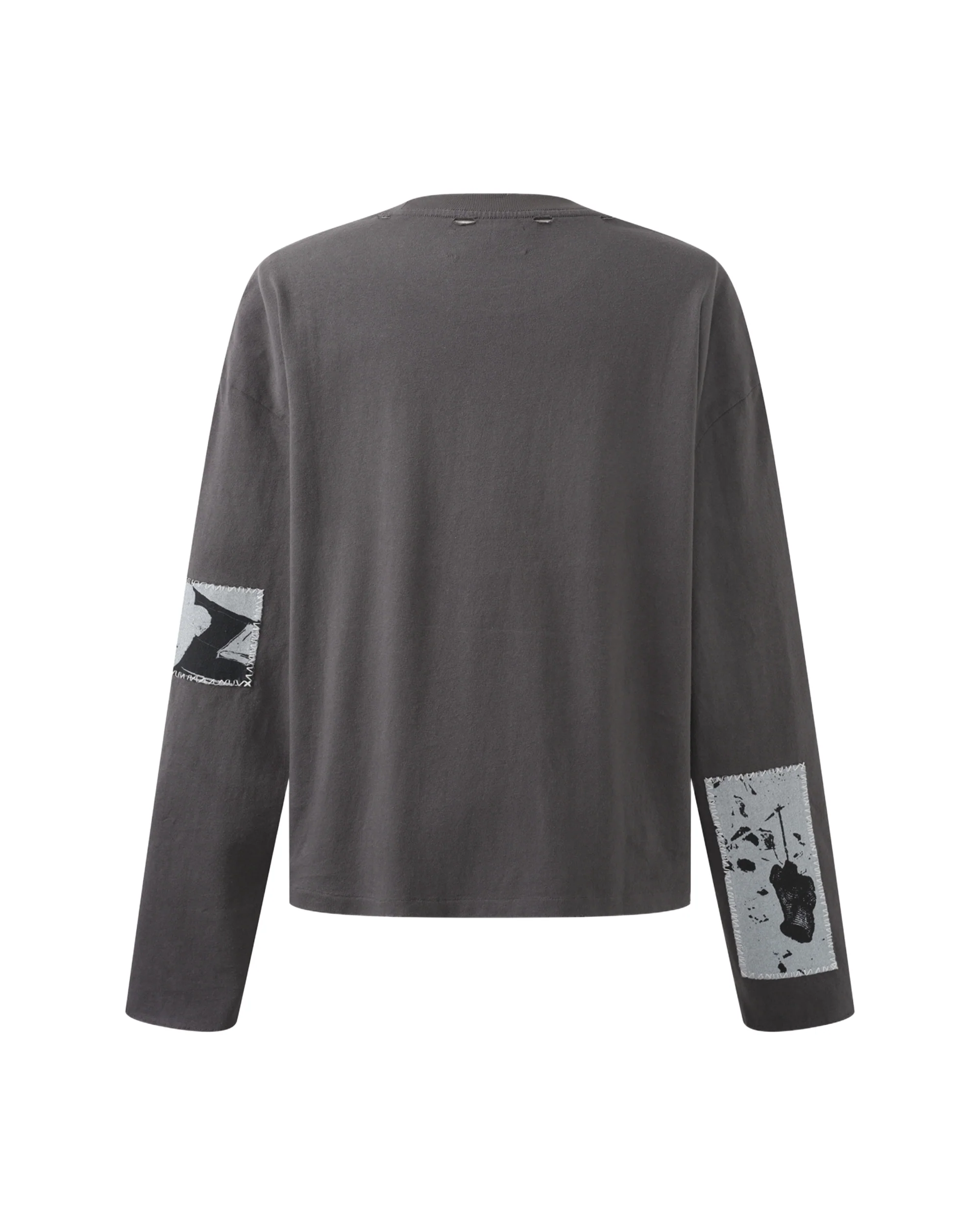 90s Hollywood Long Sleeve Tee - Black - Image 3