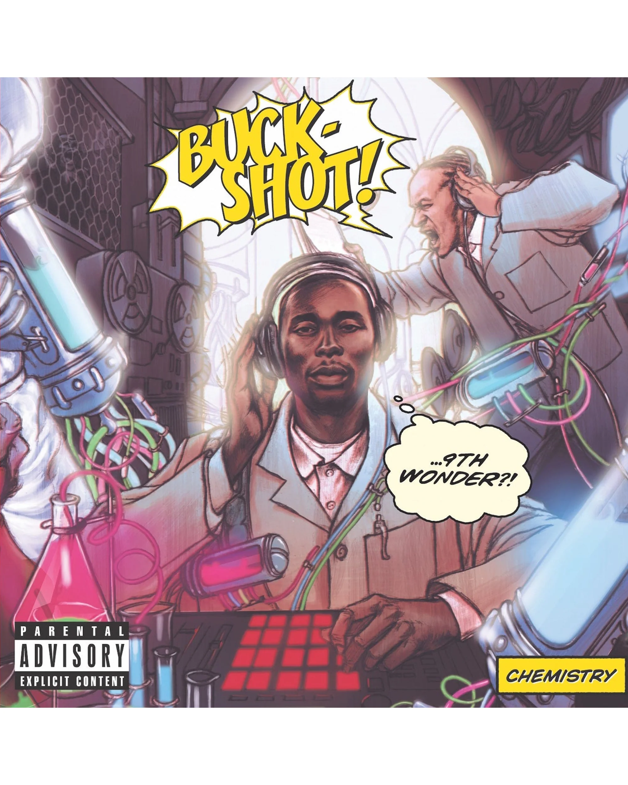 9th Wonder & Buckshot - Chemistry (2xLP - Neon Green Vinyl - Fat Beats Exclusive) - Image 3