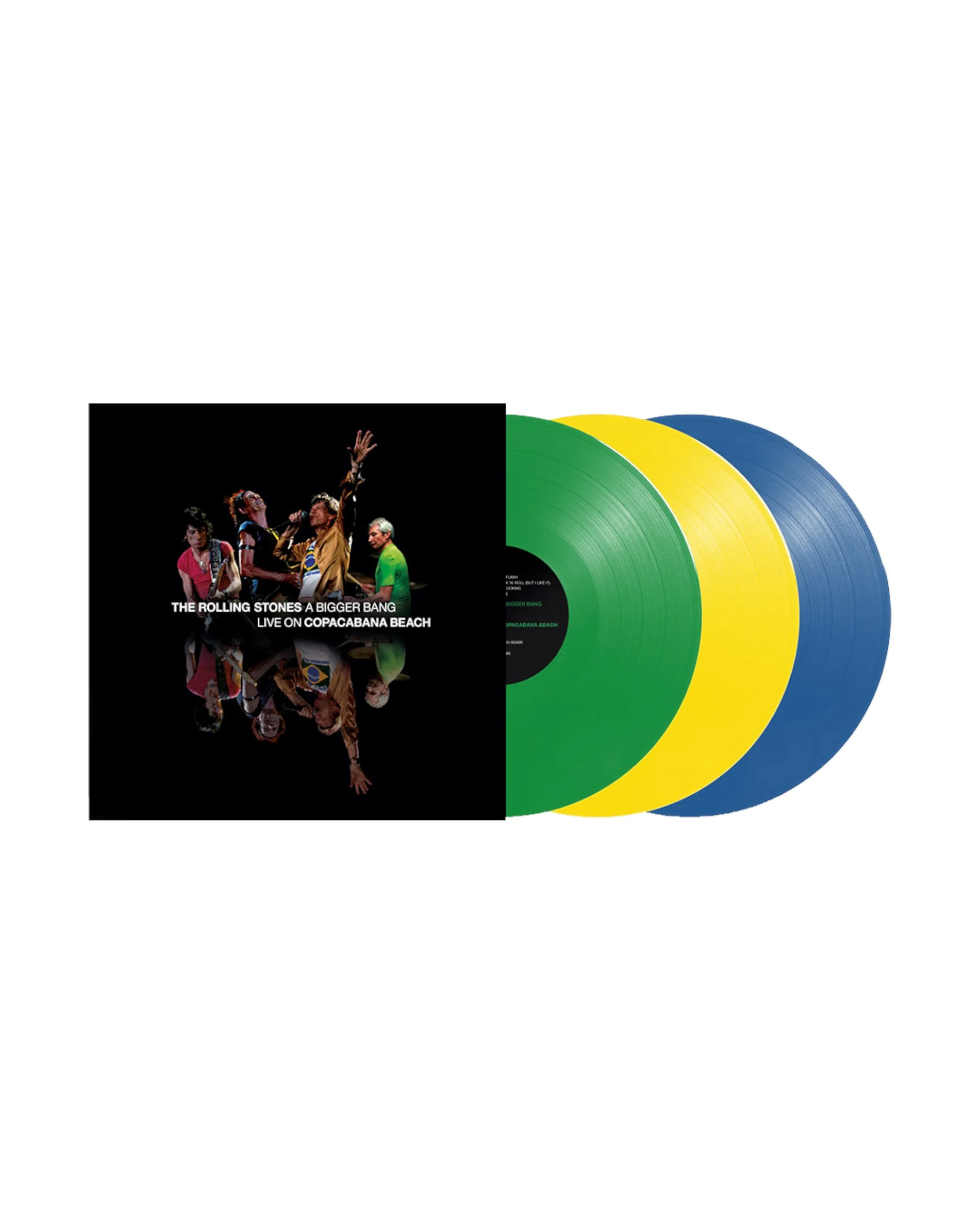 A Bigger Bang Live On Copacabana Beach 3LP Limited Edition