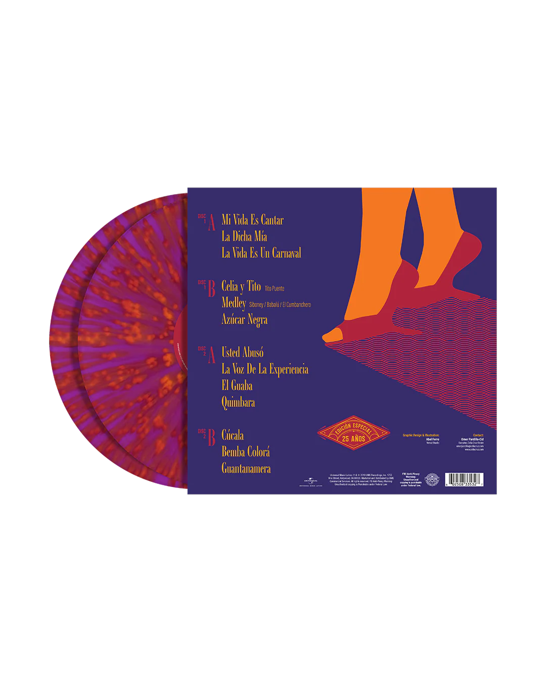 A Night of Salsa (25th Anniversary Edition) 2LP - Image 2