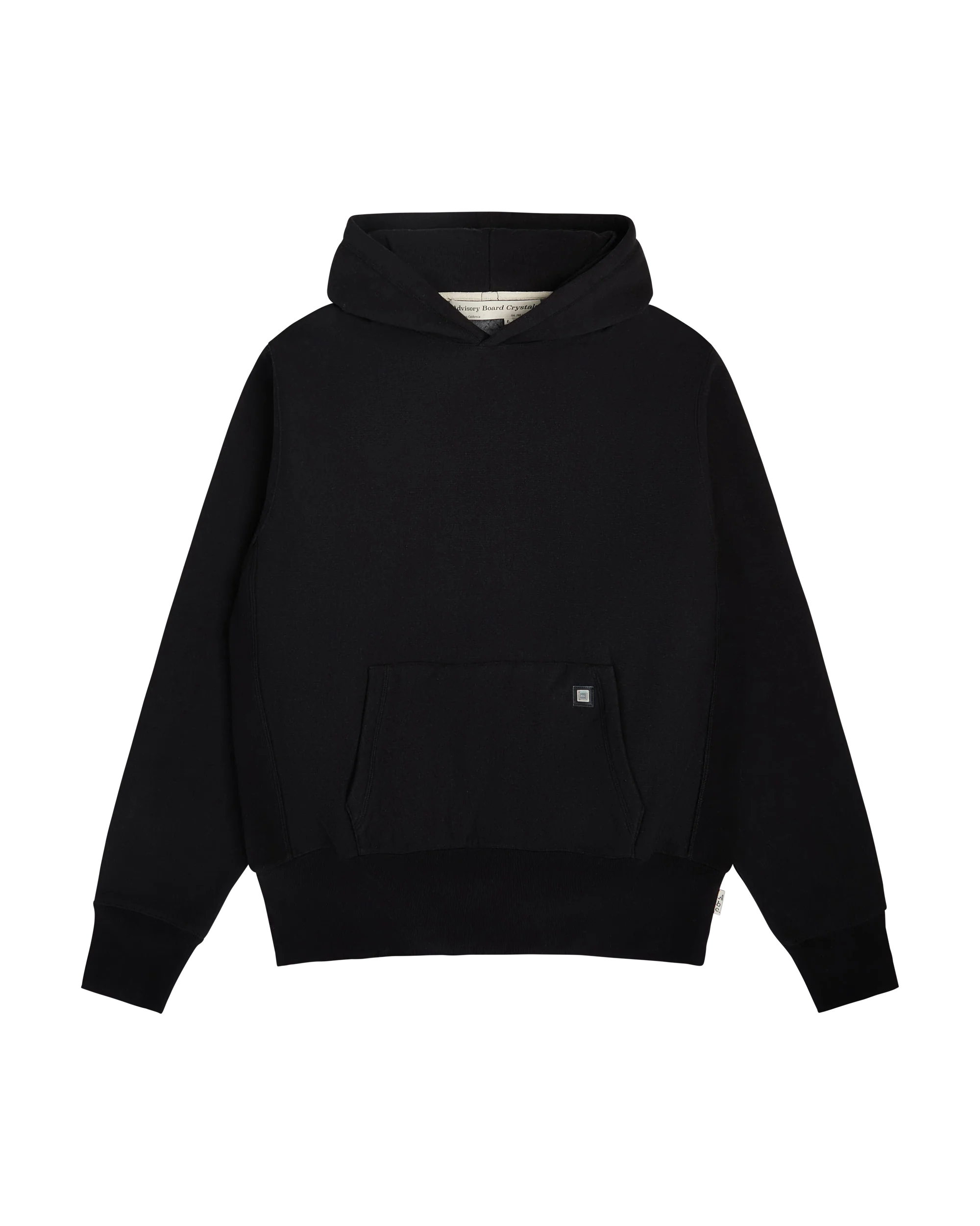 Abc. 123. Silver Hologram Pullover Hoodie (Black)- FW24