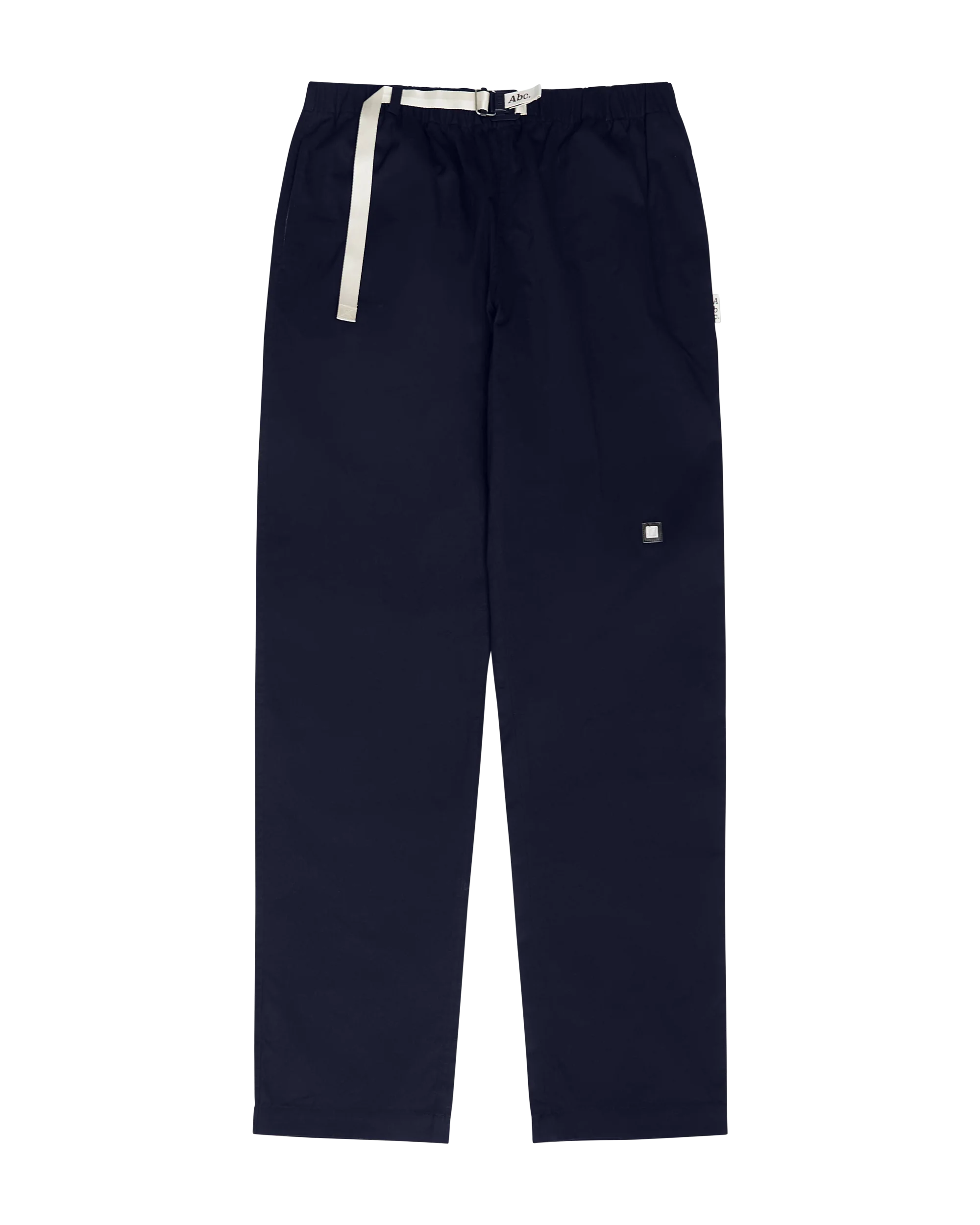 Abc. 123. Silver Hologram Studio Work Pant (Navy)- FW24